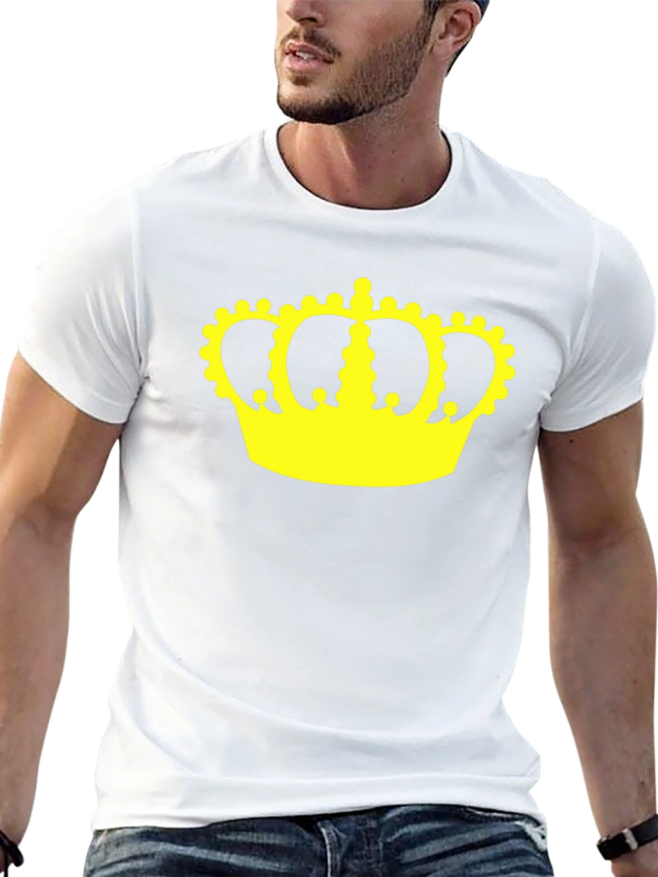 Crown Graphic Tee - Black