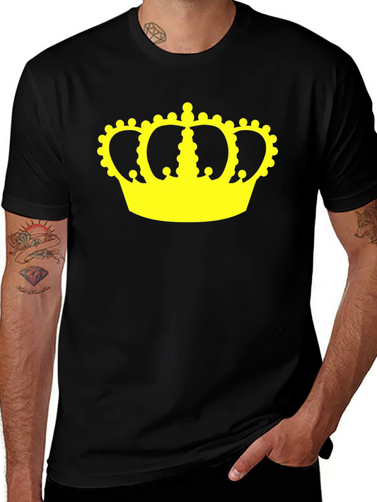 Crown Graphic Tee - Black