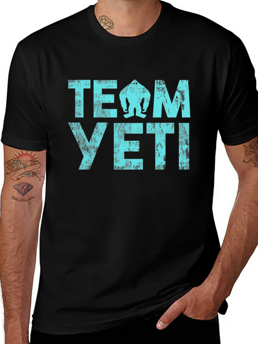 Team Yeti Graphic Tee - Bigfoot Believer Shirt