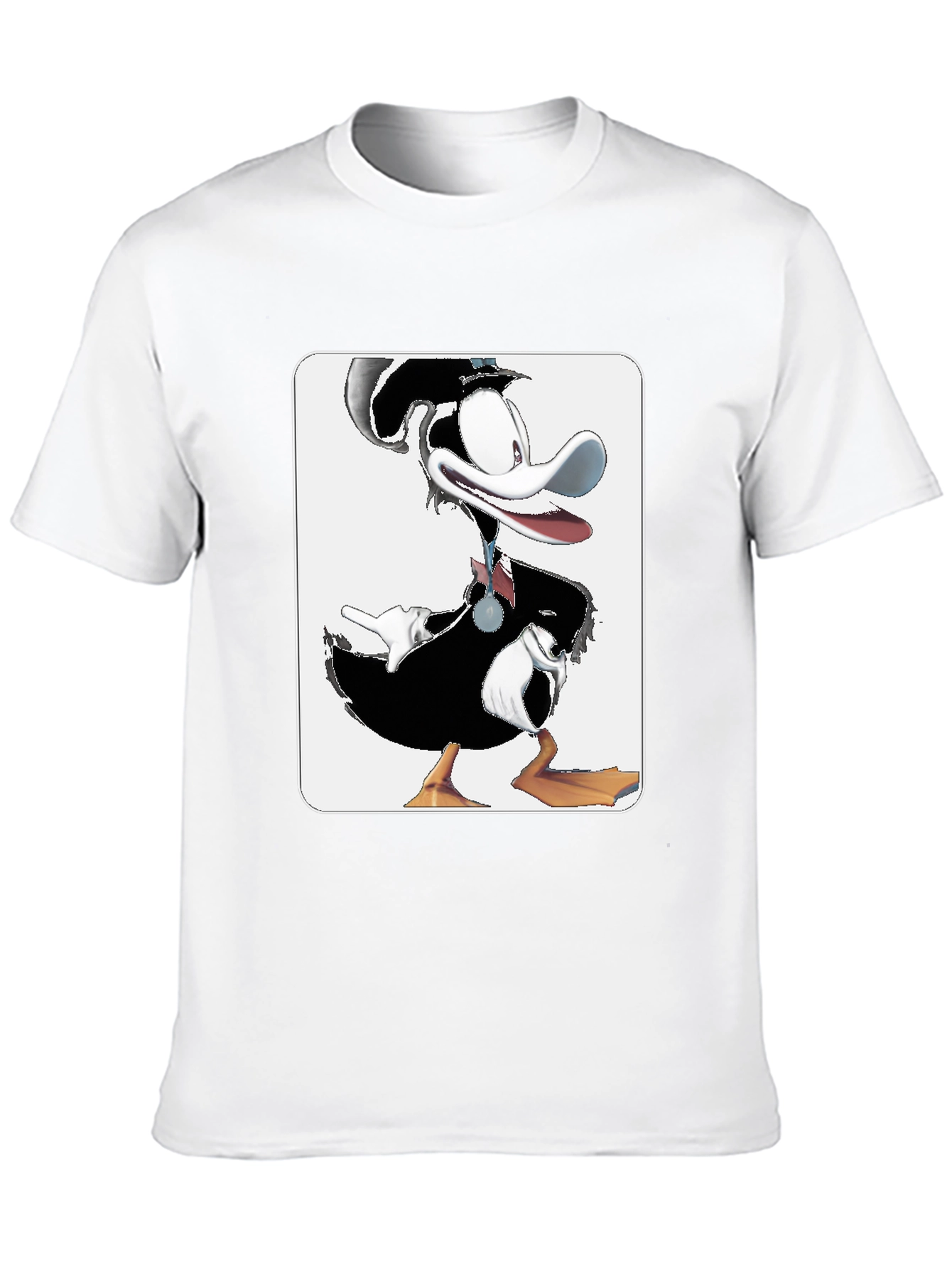 Black Toon Duck Graphic Tee