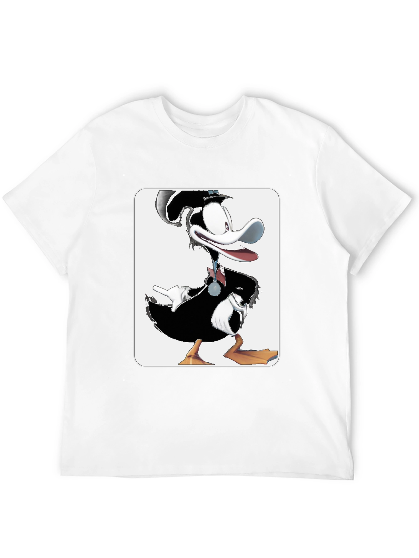 Black Toon Duck Graphic Tee