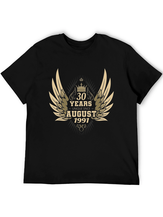 30 Years August 1991 T-Shirt