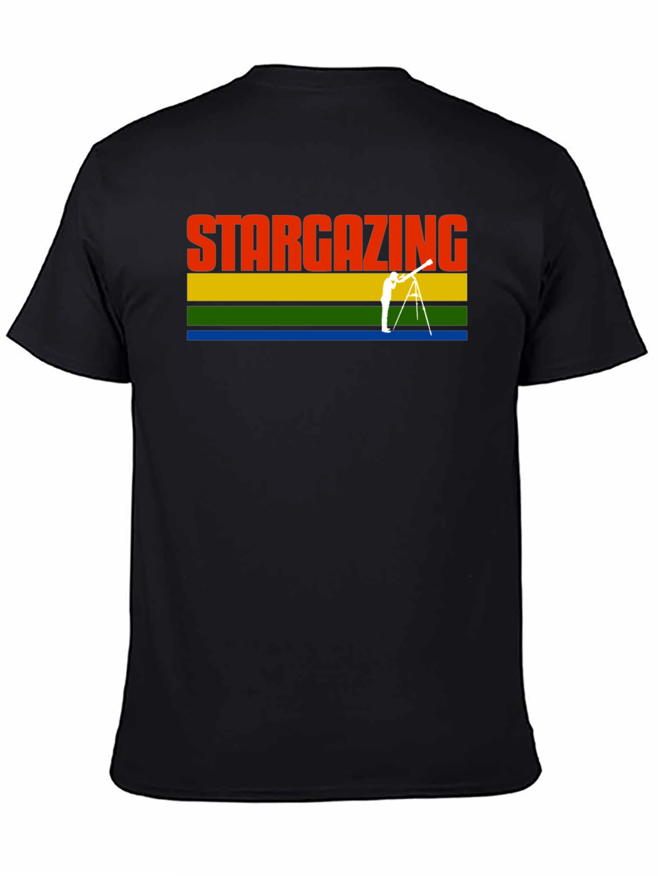 Stargazing Retro Tee - Astronomy T-Shirt