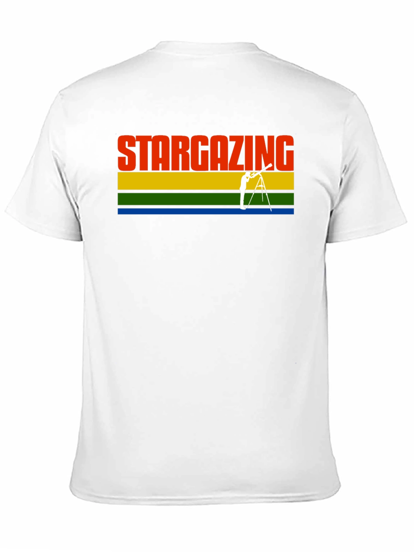 Stargazing Retro Tee - Astronomy T-Shirt