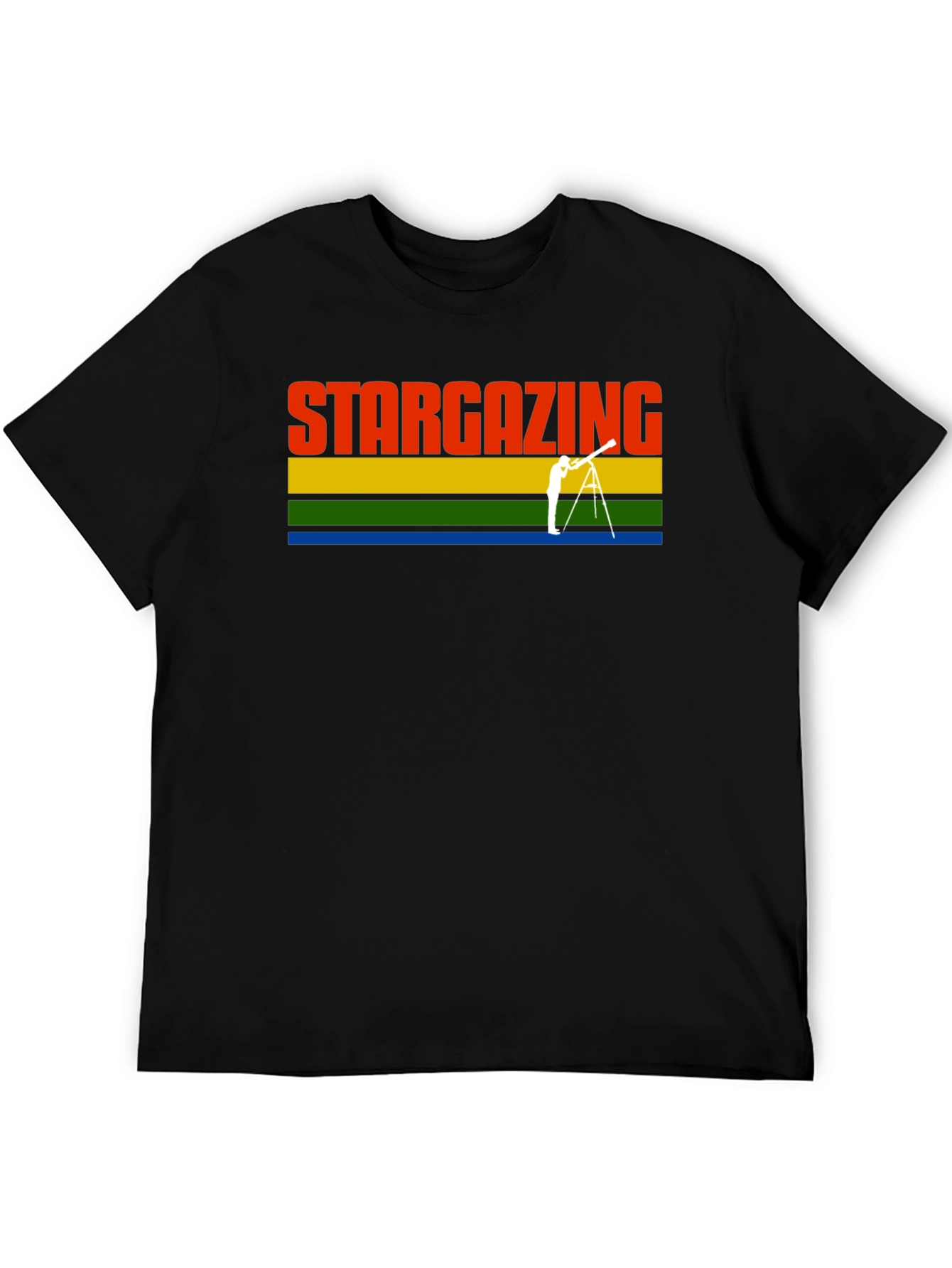 Stargazing Retro Tee - Astronomy T-Shirt