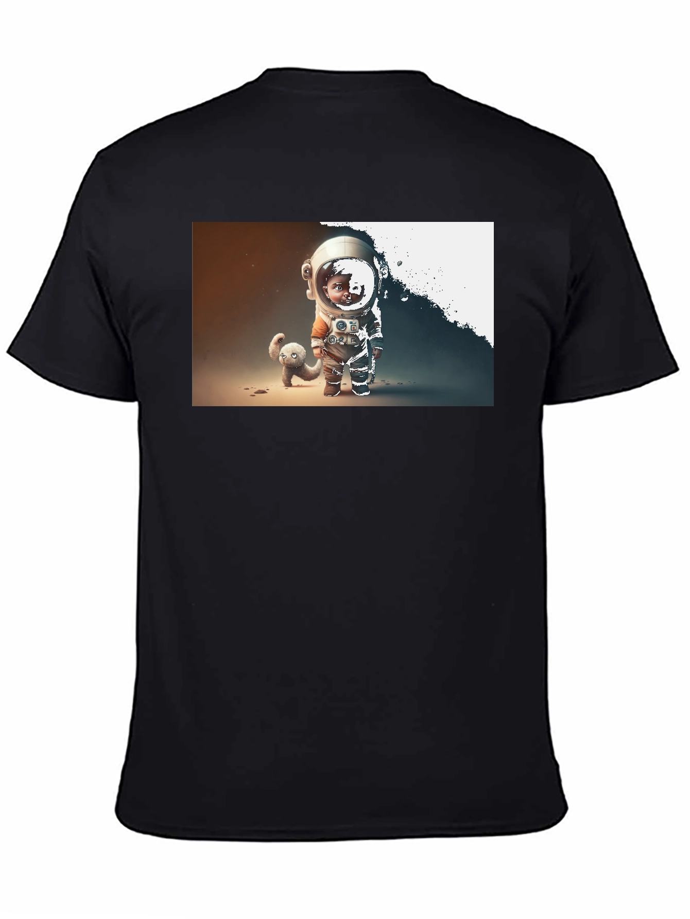 Astronaut Kid Graphic T-Shirt - Space Adventure Tee