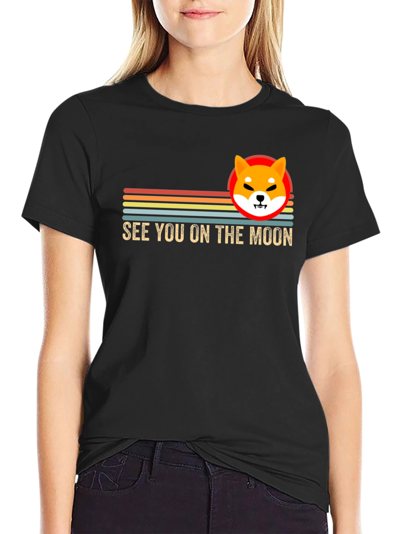 See You On The Moon Shiba Inu T-Shirt