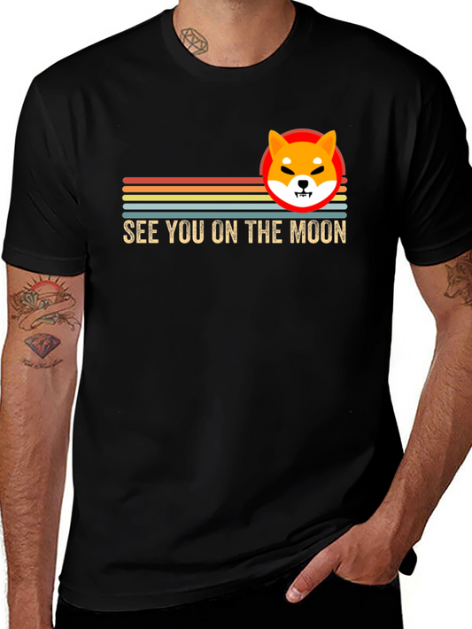 See You On The Moon Shiba Inu T-Shirt