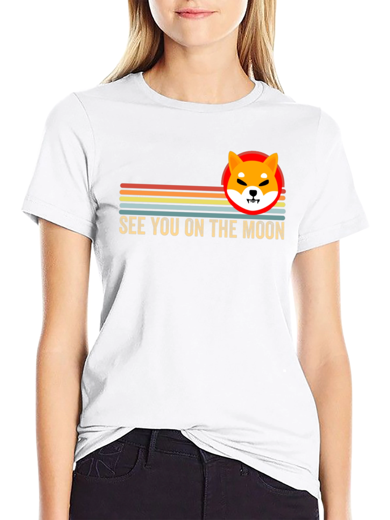 See You On The Moon Shiba Inu T-Shirt