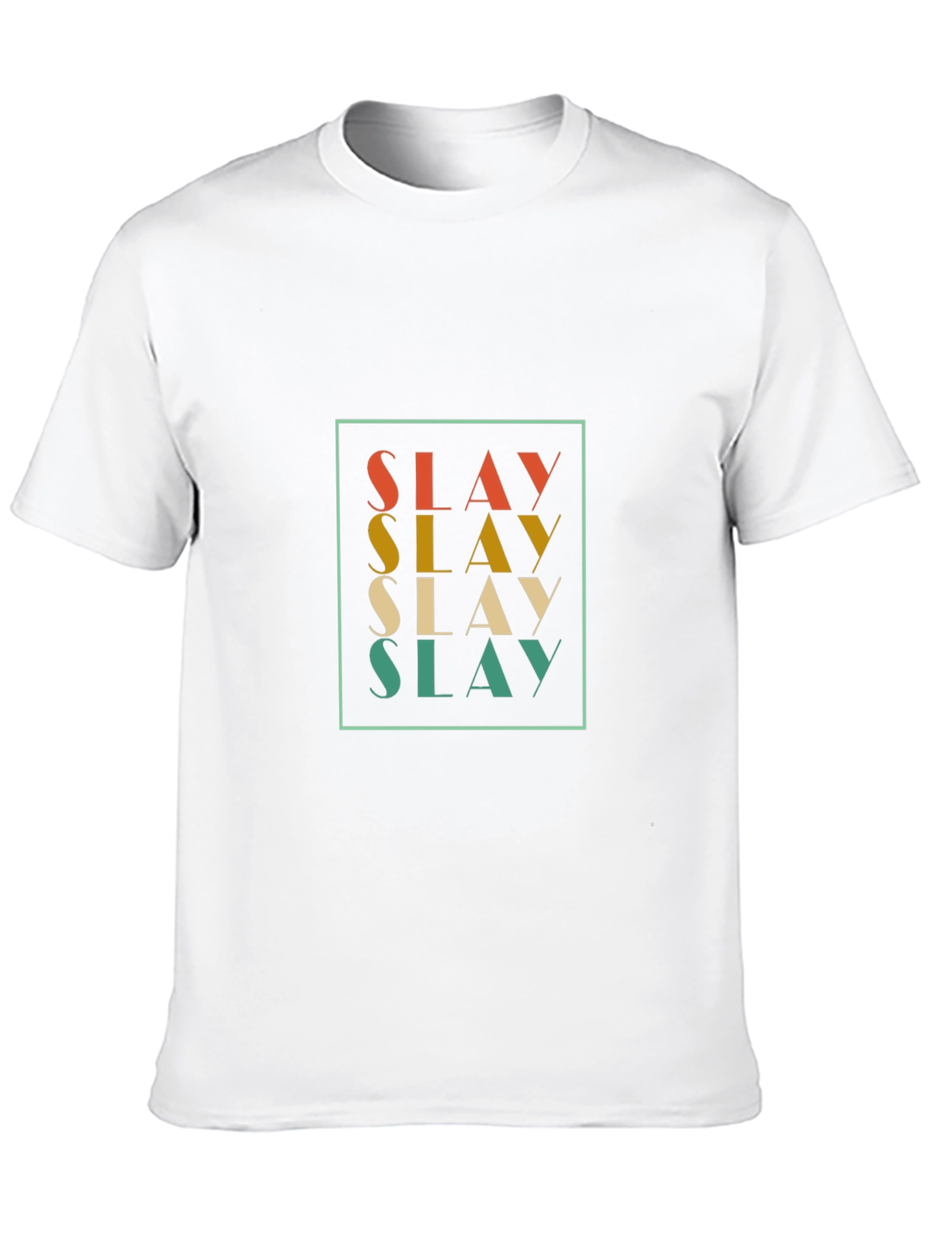 Slay Graphic Tee - Trendy Retro Style