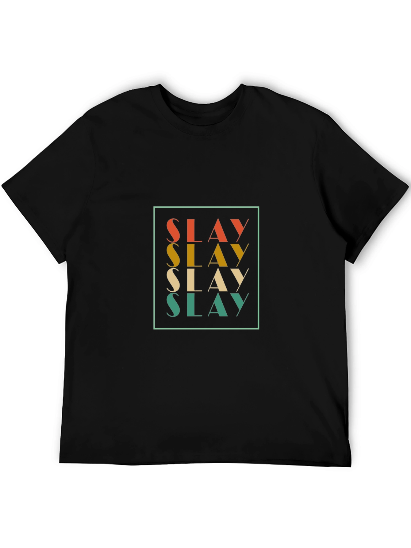 Slay Graphic Tee - Trendy Retro Style