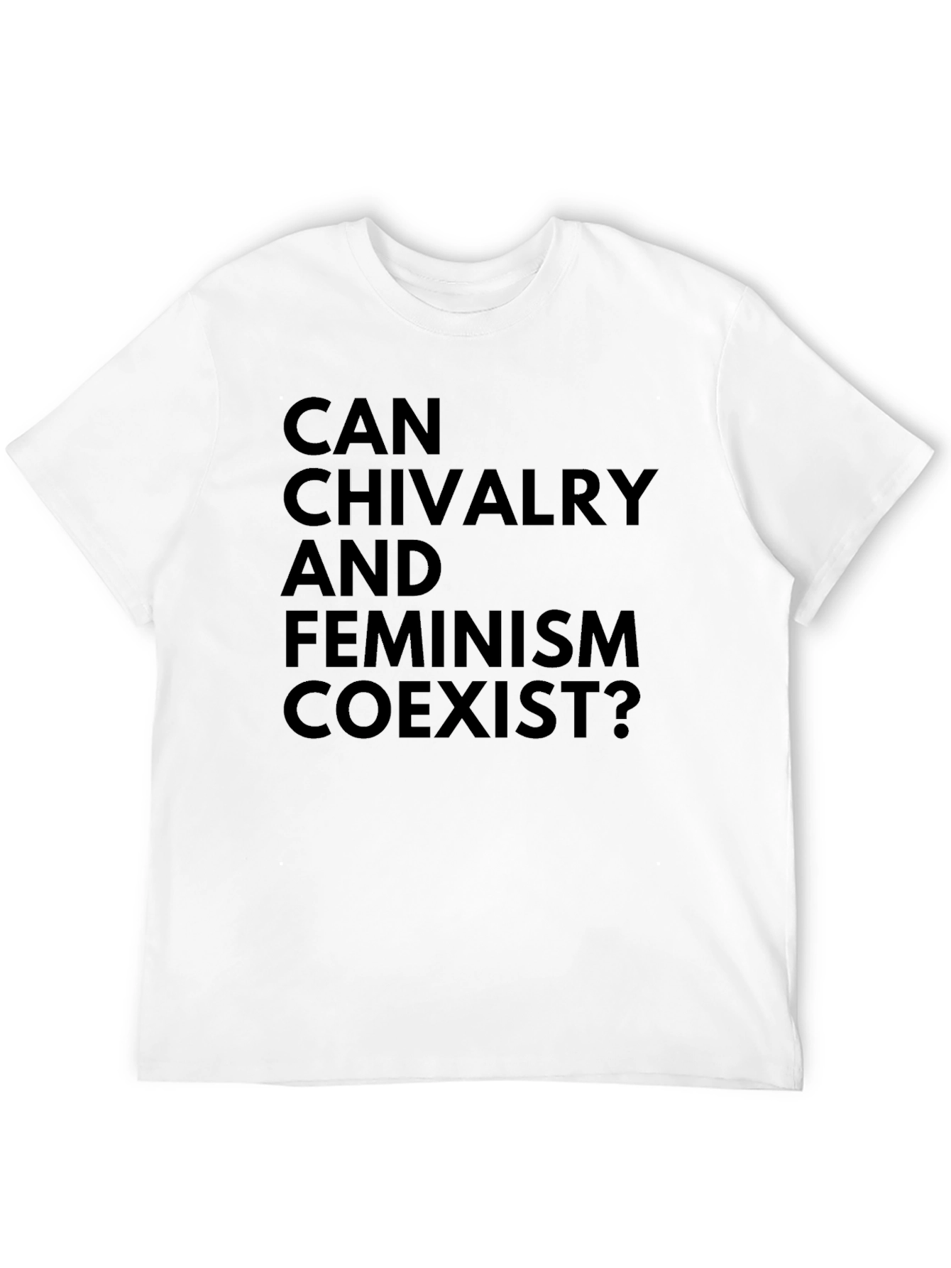 Chivalry and Feminism Coexist T-Shirt