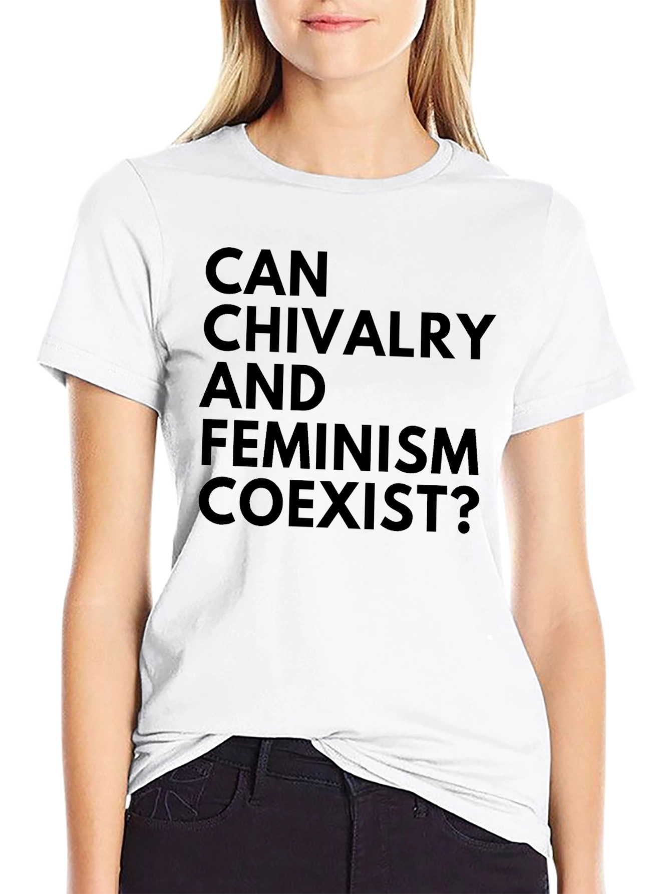 Chivalry and Feminism Coexist T-Shirt