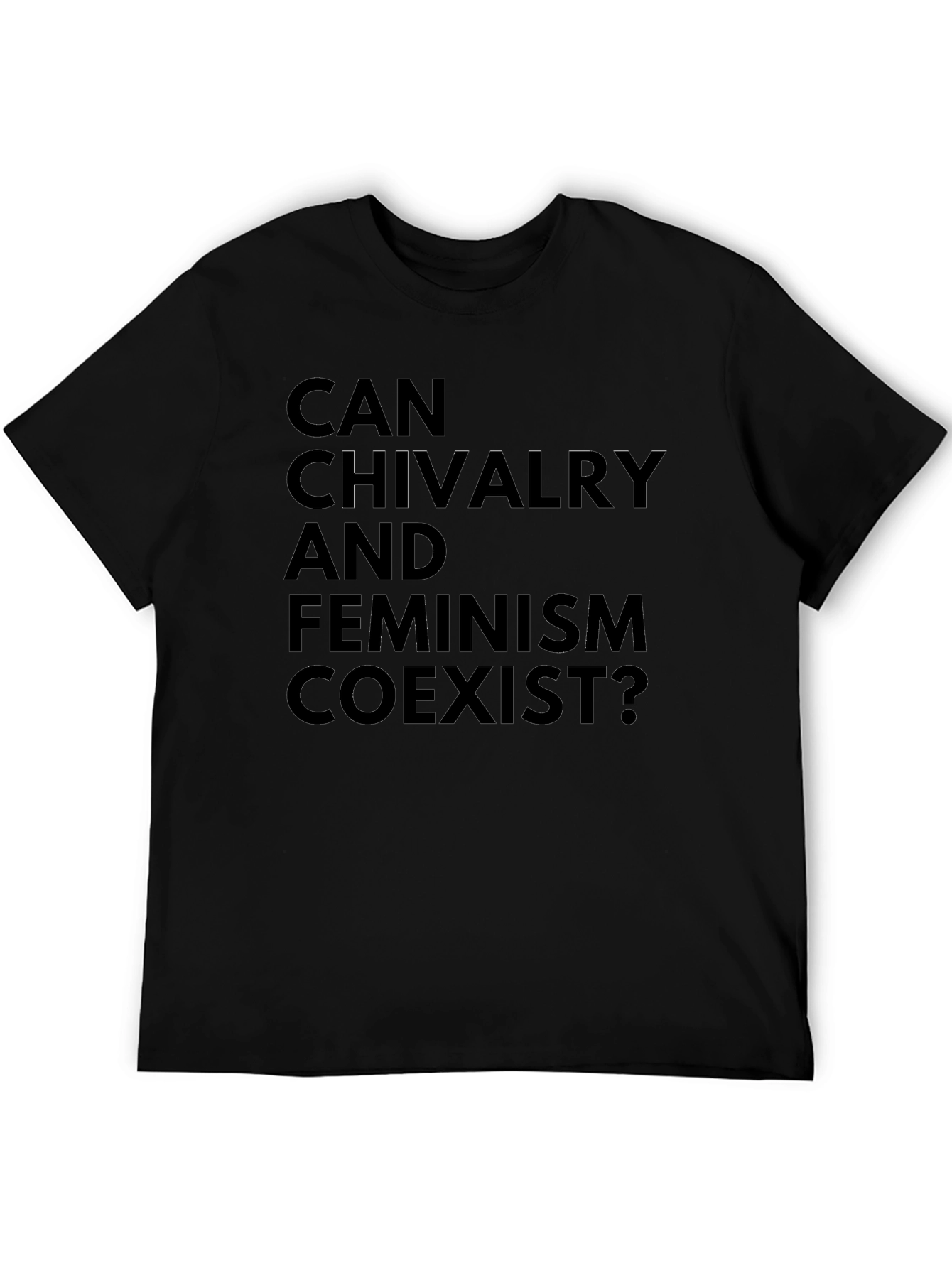 Chivalry and Feminism Coexist T-Shirt