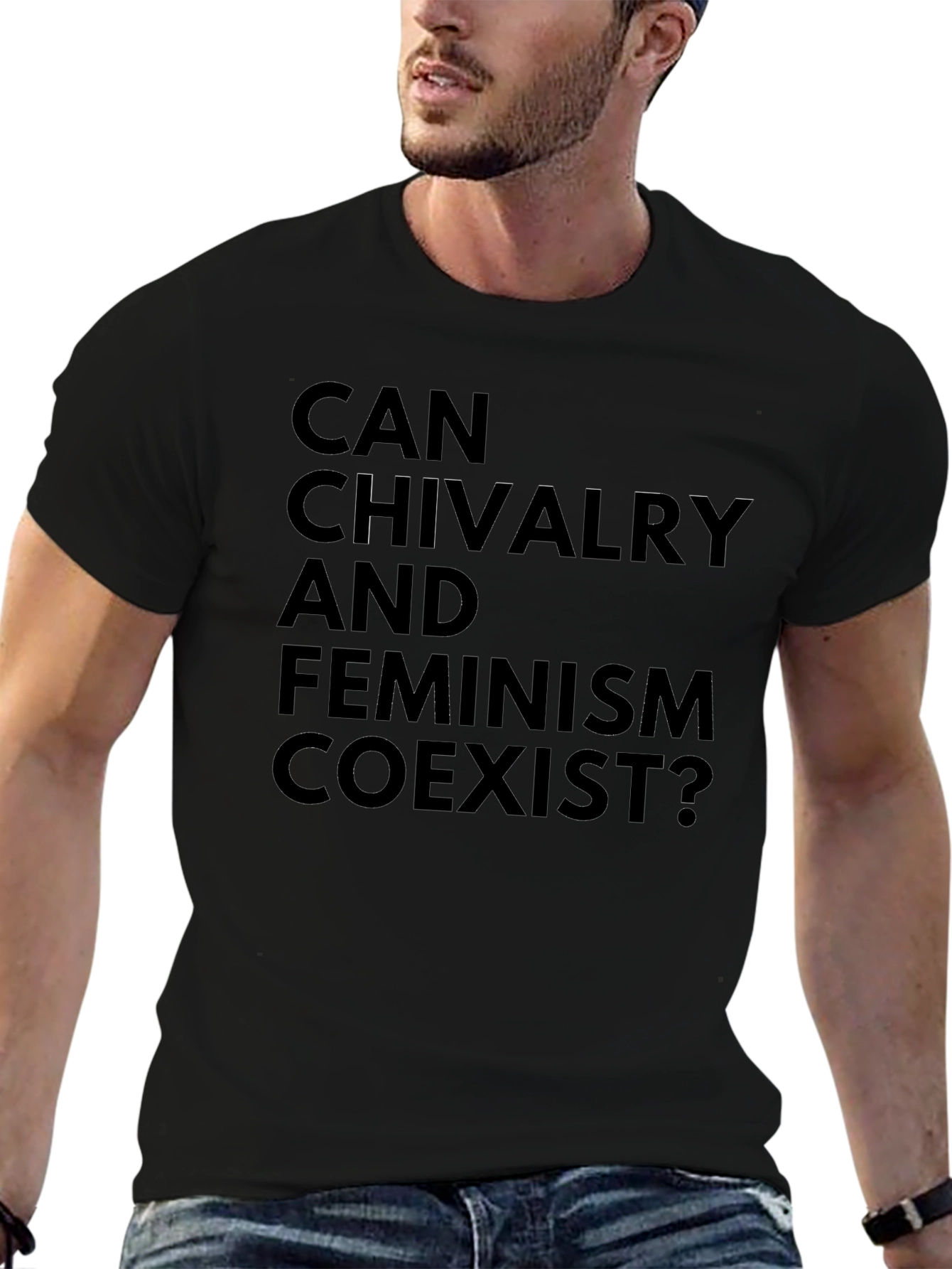 Chivalry and Feminism Coexist T-Shirt