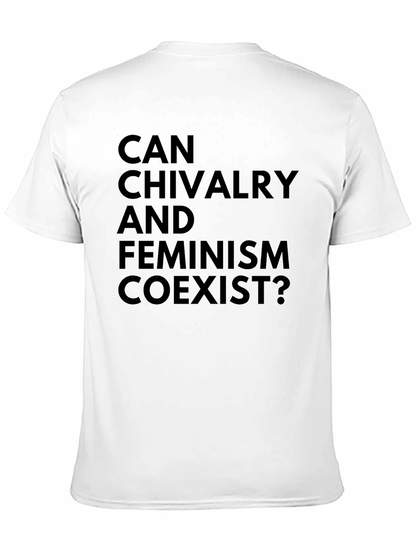 Chivalry and Feminism Coexist T-Shirt