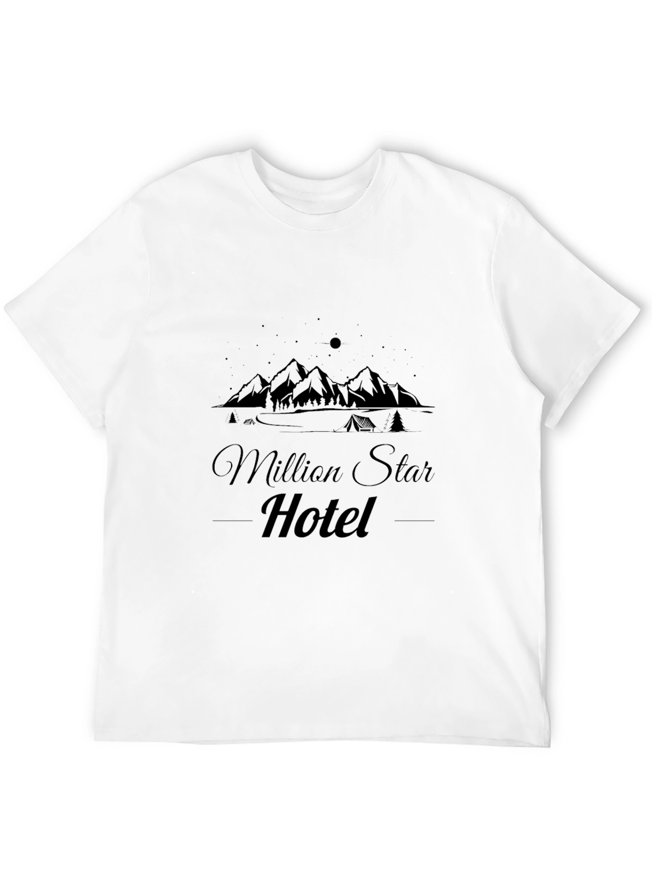 Million Star Hotel T-Shirt - Camping Adventure Tee