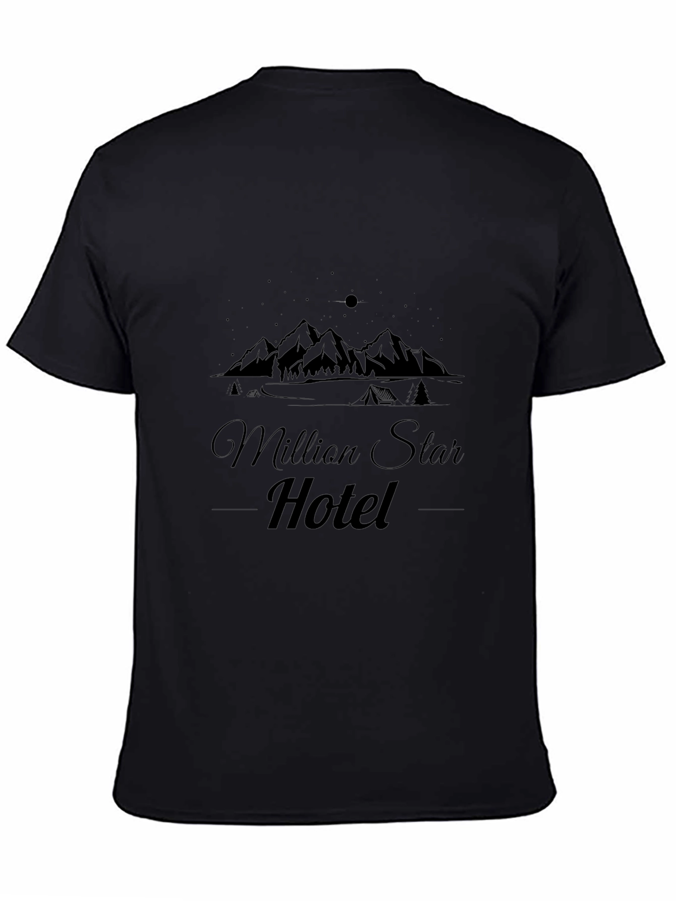 Million Star Hotel T-Shirt - Camping Adventure Tee