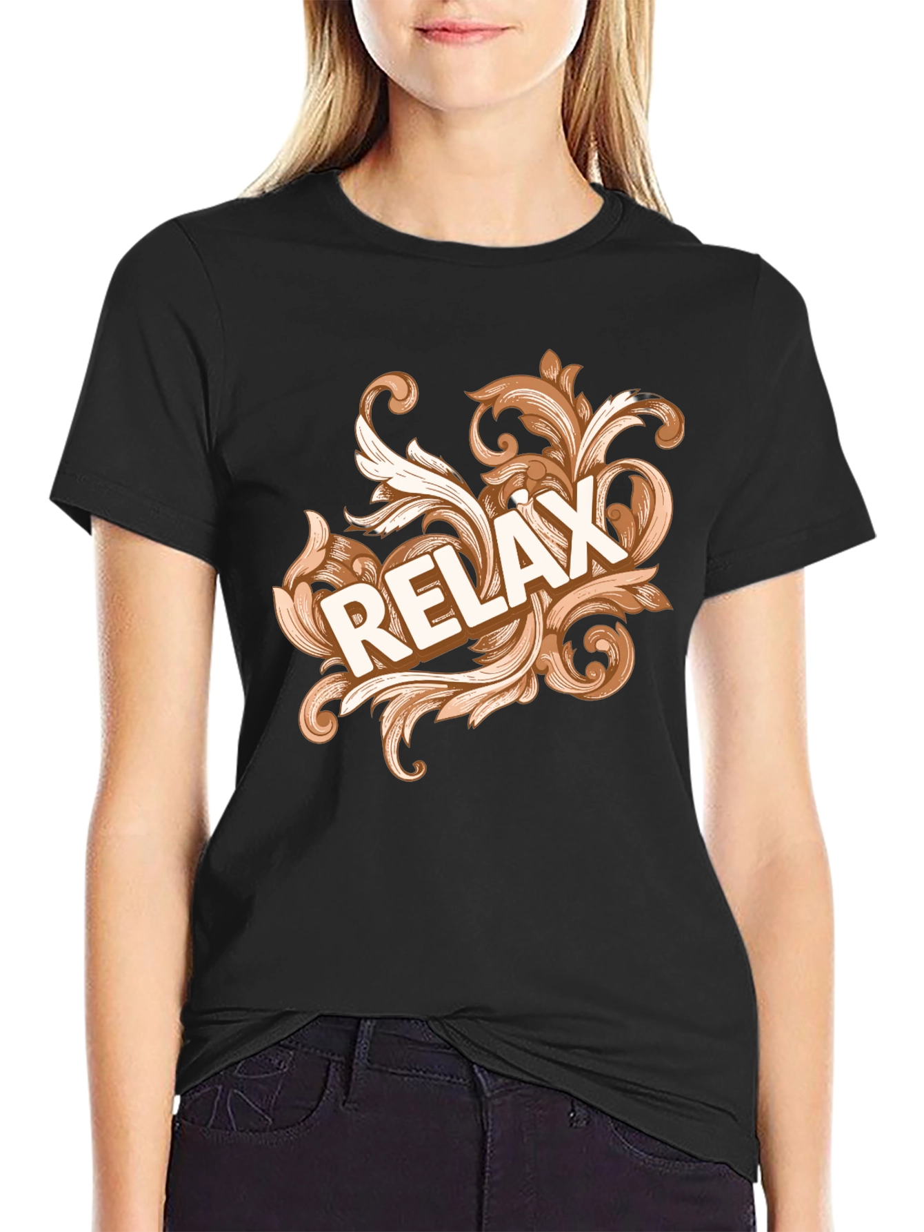 Relax Graphic T-Shirt - Stylish Casual Wear