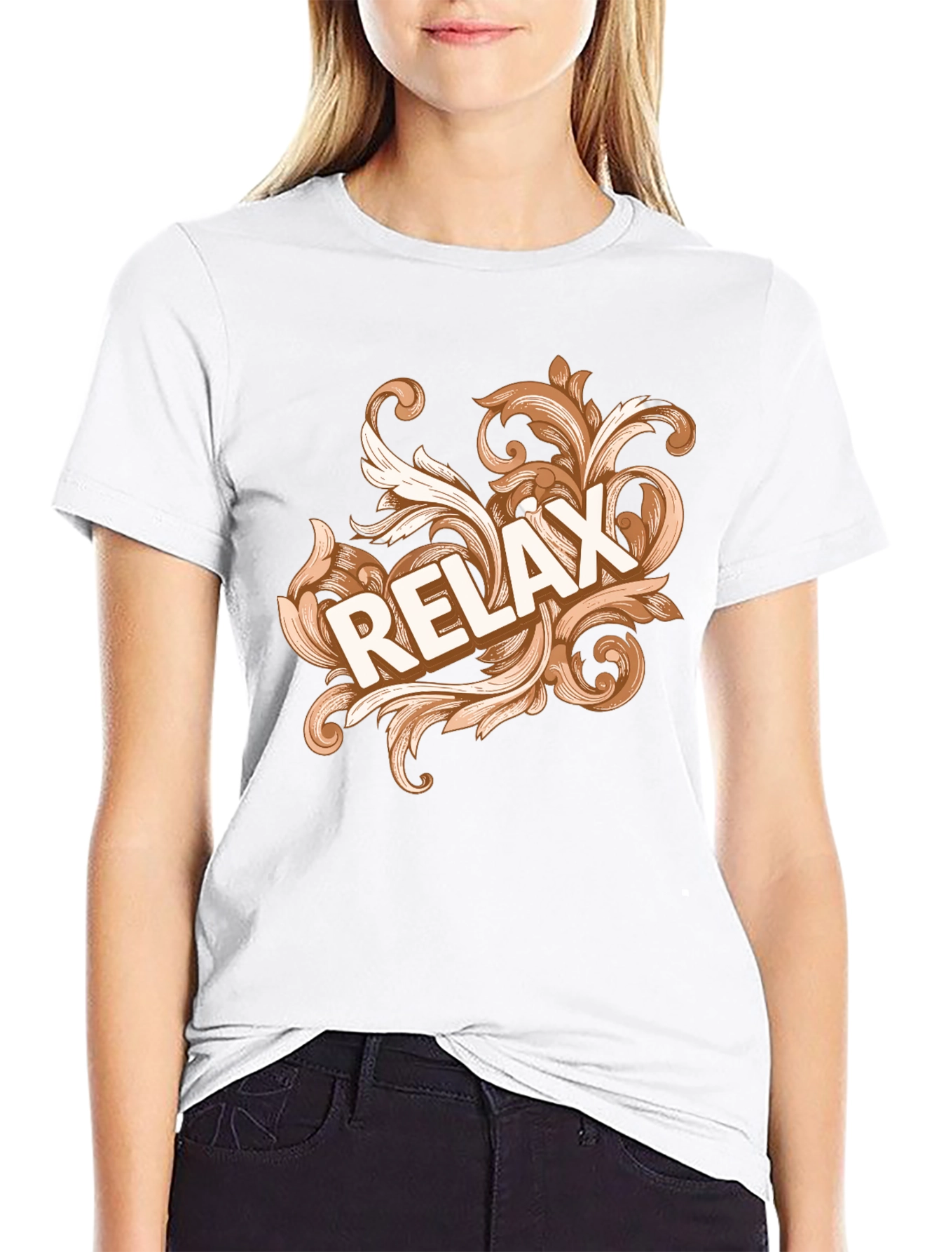Relax Graphic T-Shirt - Stylish Casual Wear