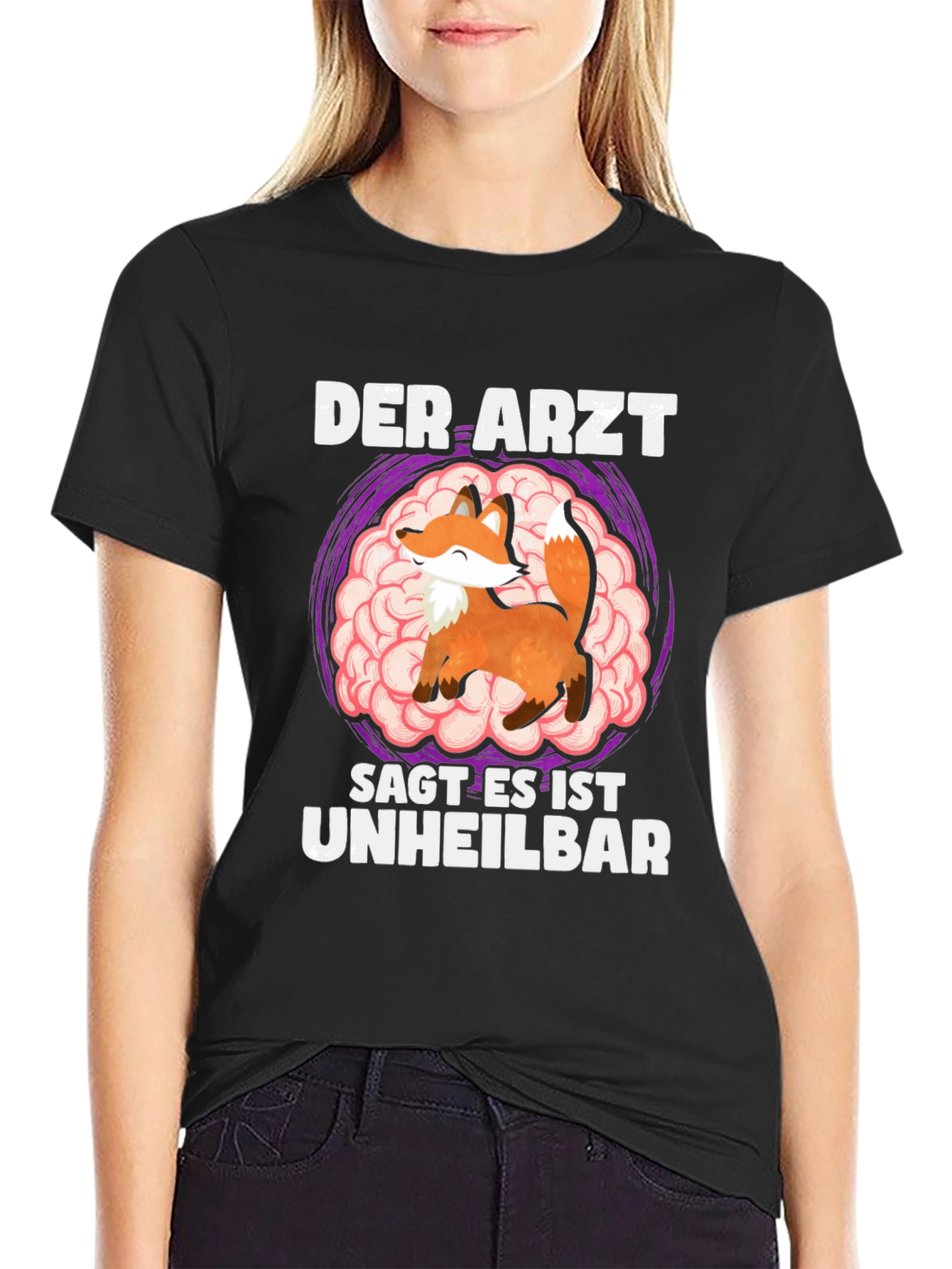 Der Arzt Fox Brain T-Shirt
