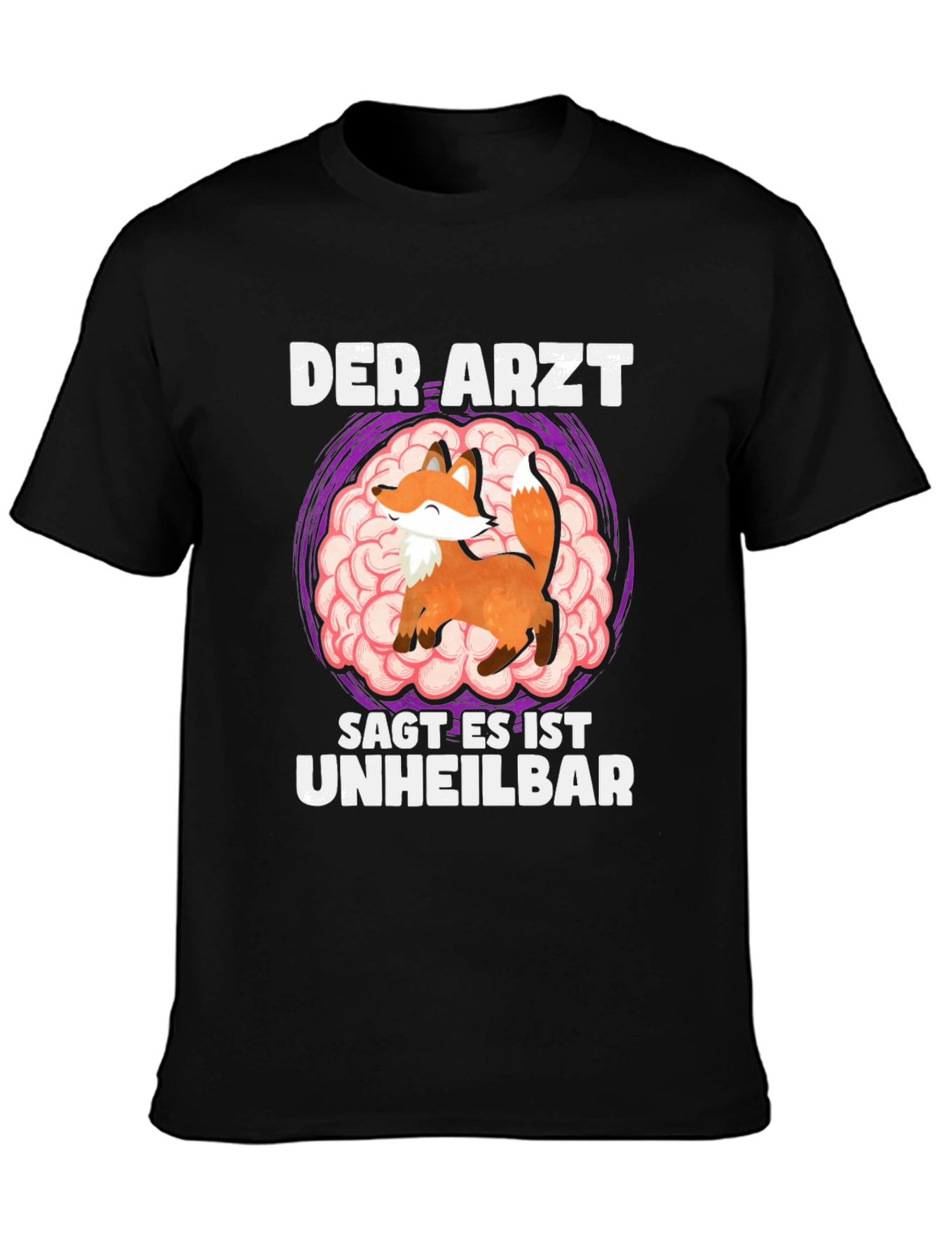 Der Arzt Fox Brain T-Shirt
