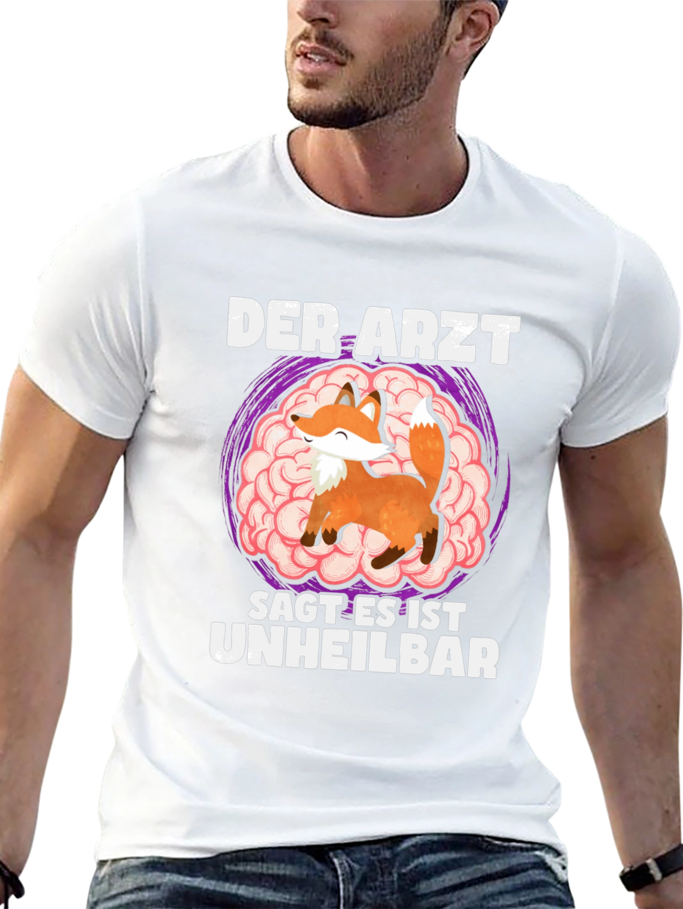 Der Arzt Fox Brain T-Shirt