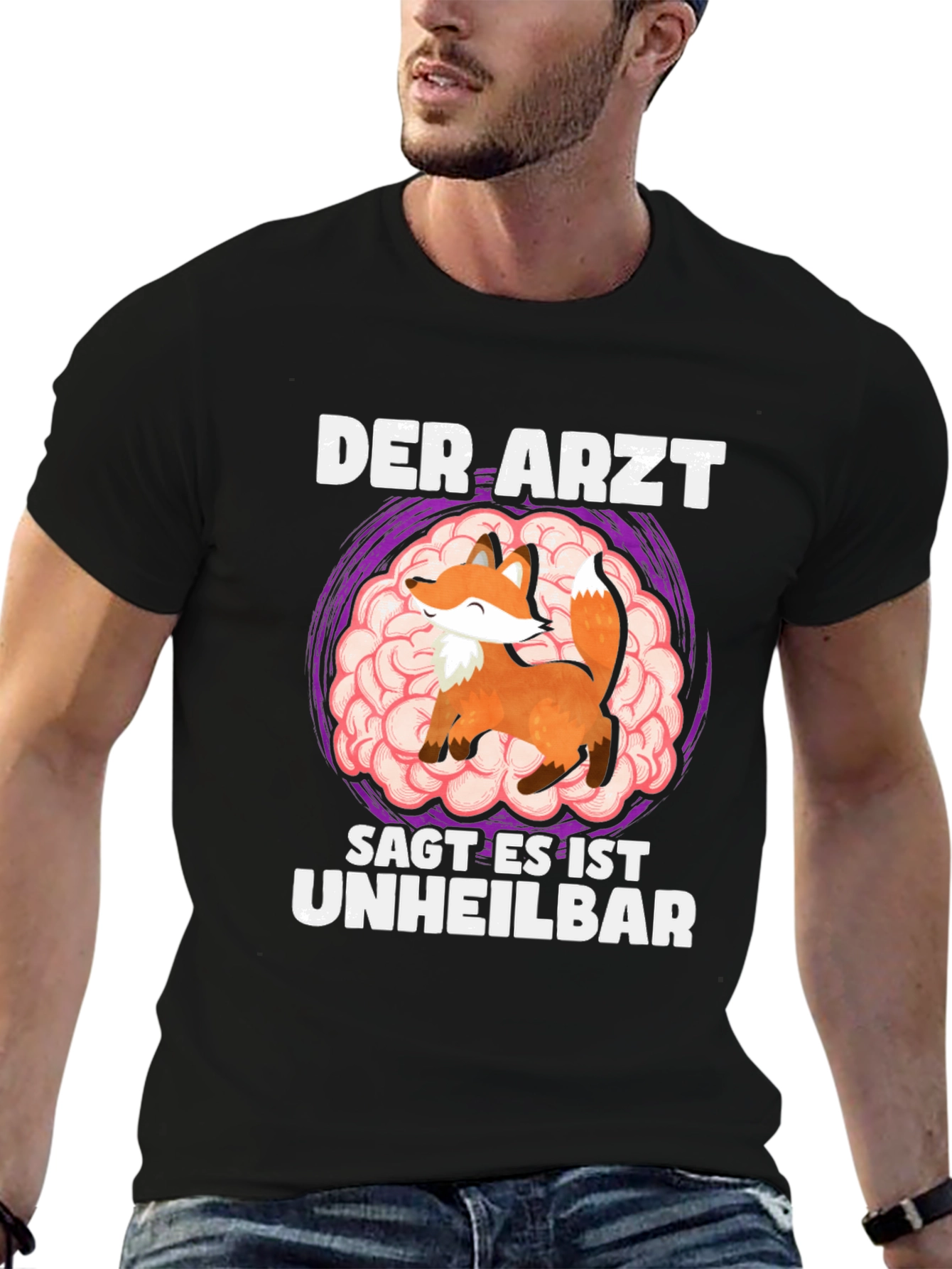 Der Arzt Fox Brain T-Shirt