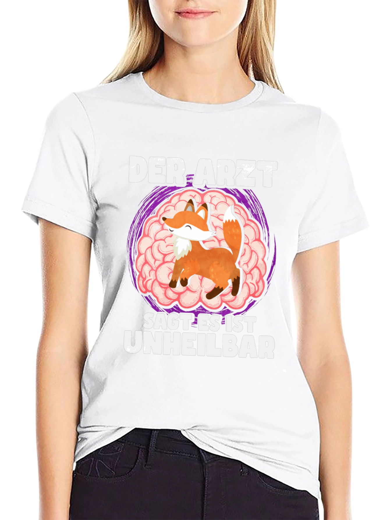Der Arzt Fox Brain T-Shirt