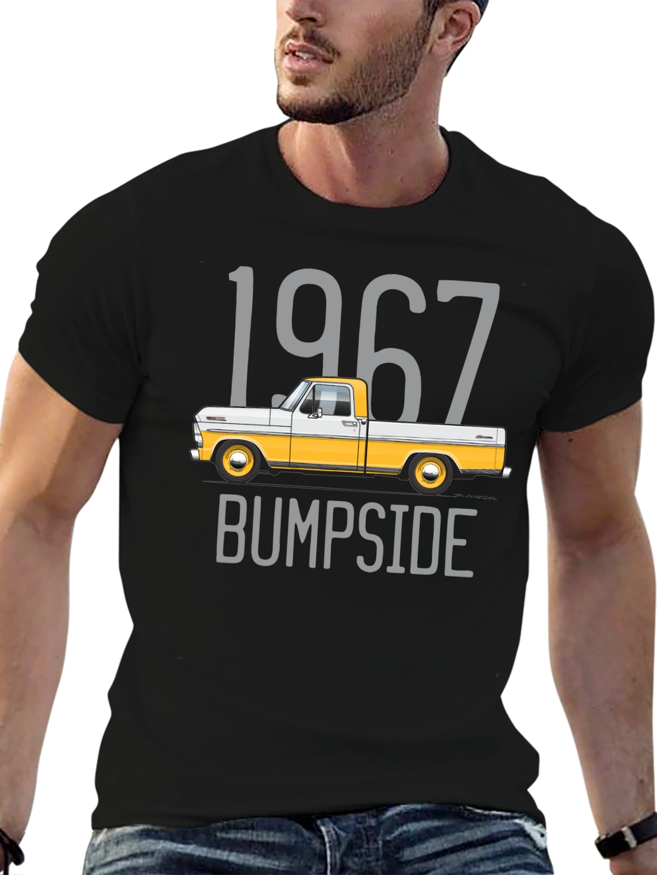 1967 Bump Side Truck T-Shirt - Classic Car Tee