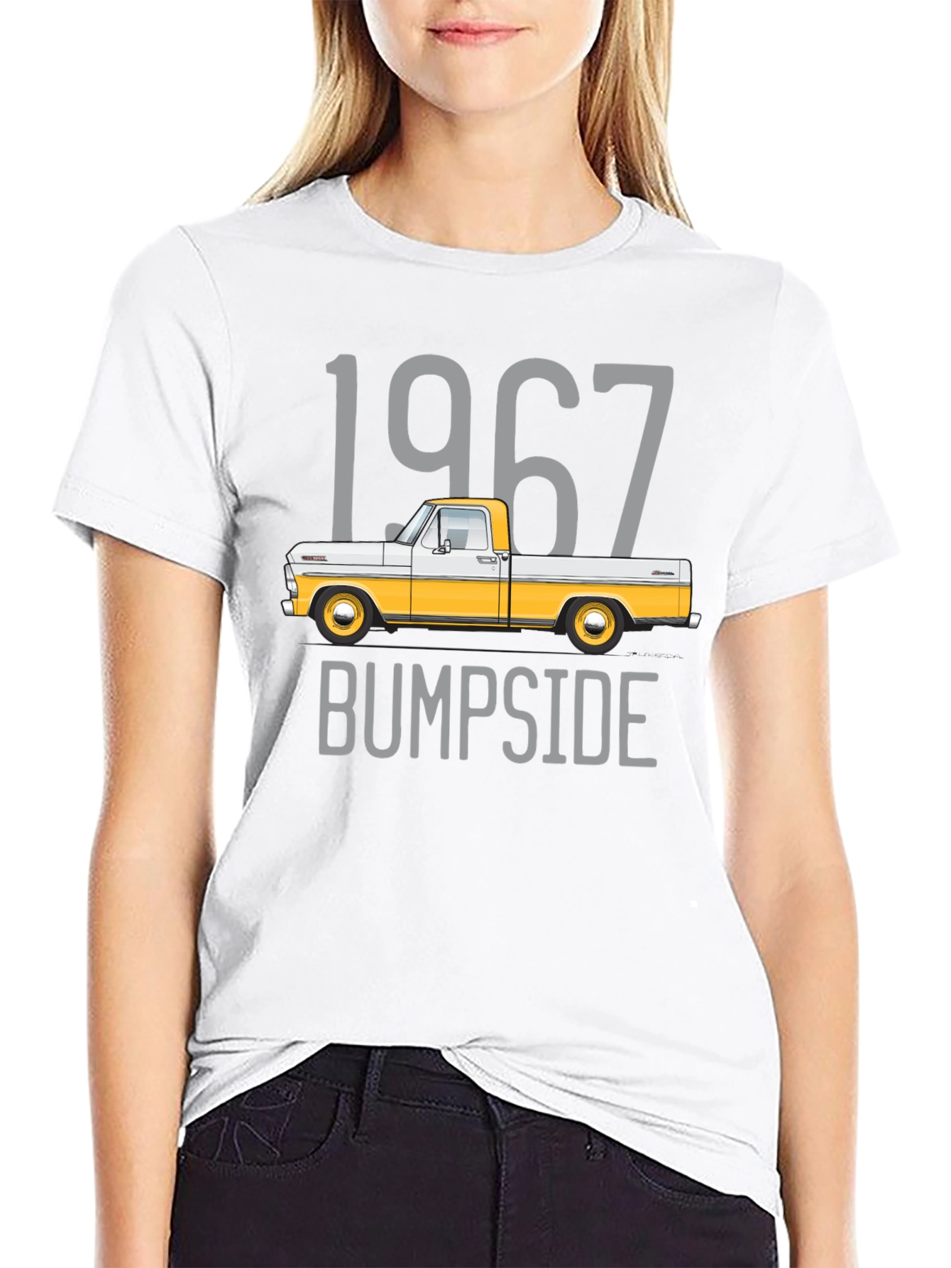 1967 Bump Side Truck T-Shirt - Classic Car Tee