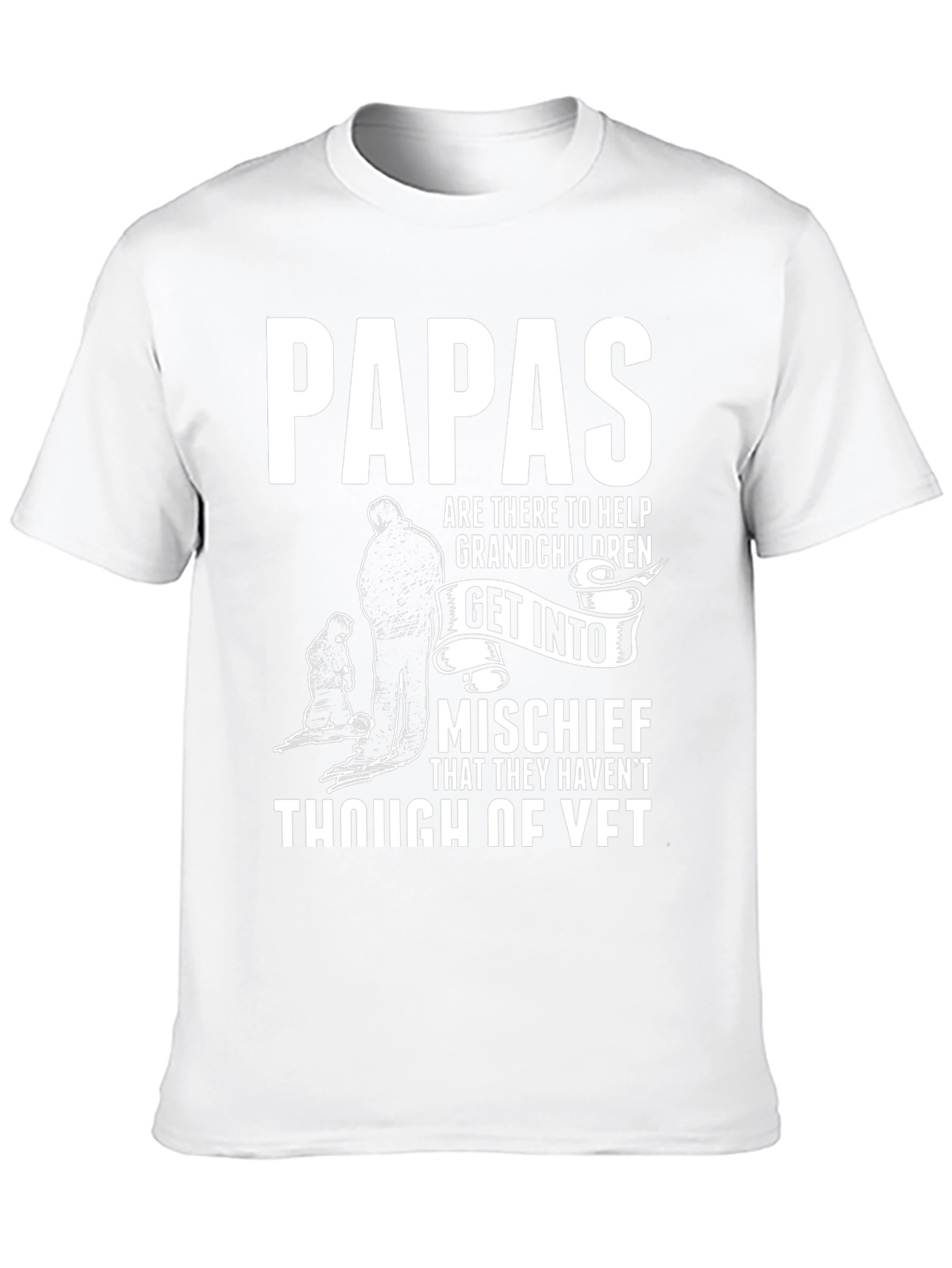 Papas Mischief Grandchildren T-Shirt