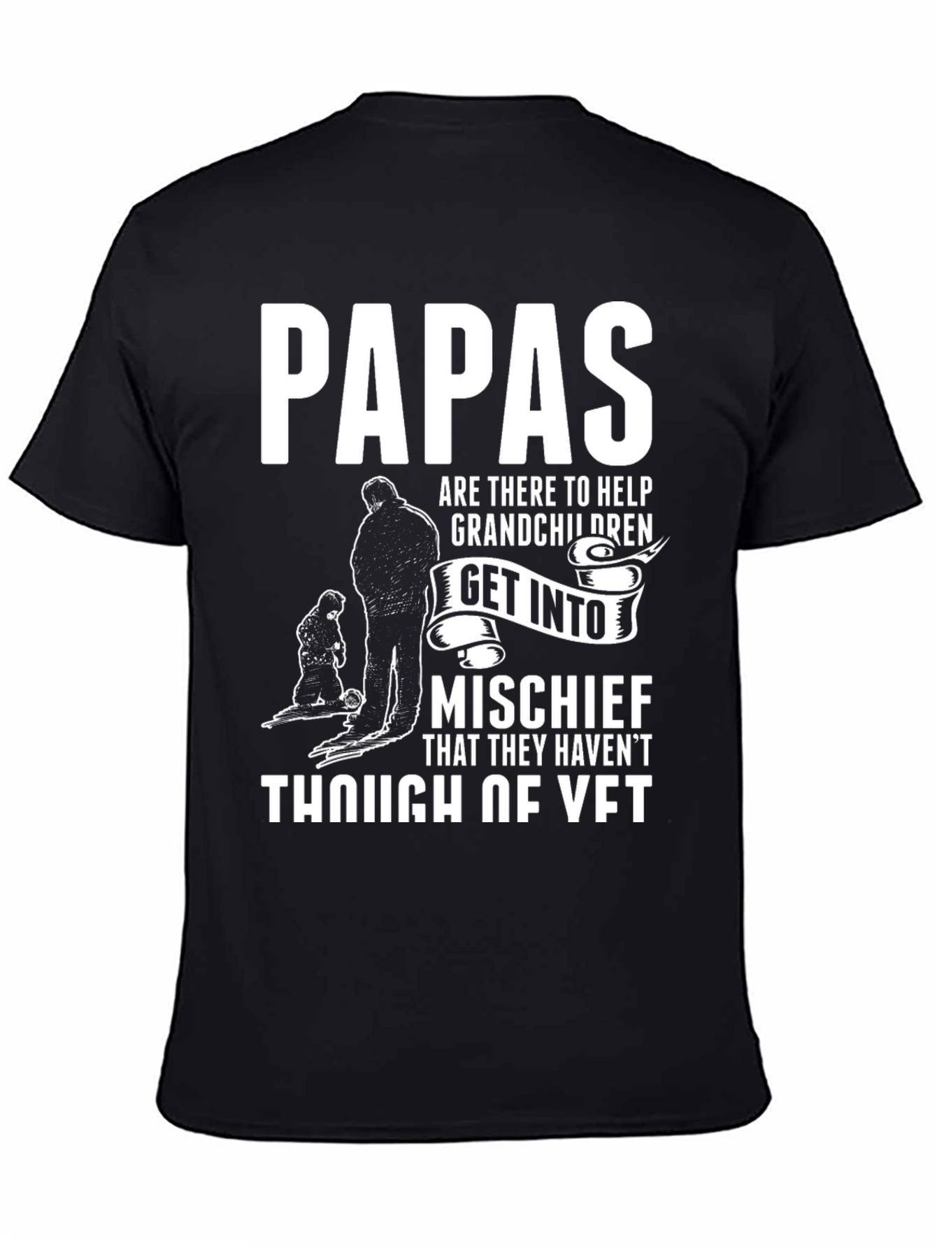 Papas Mischief Grandchildren T-Shirt