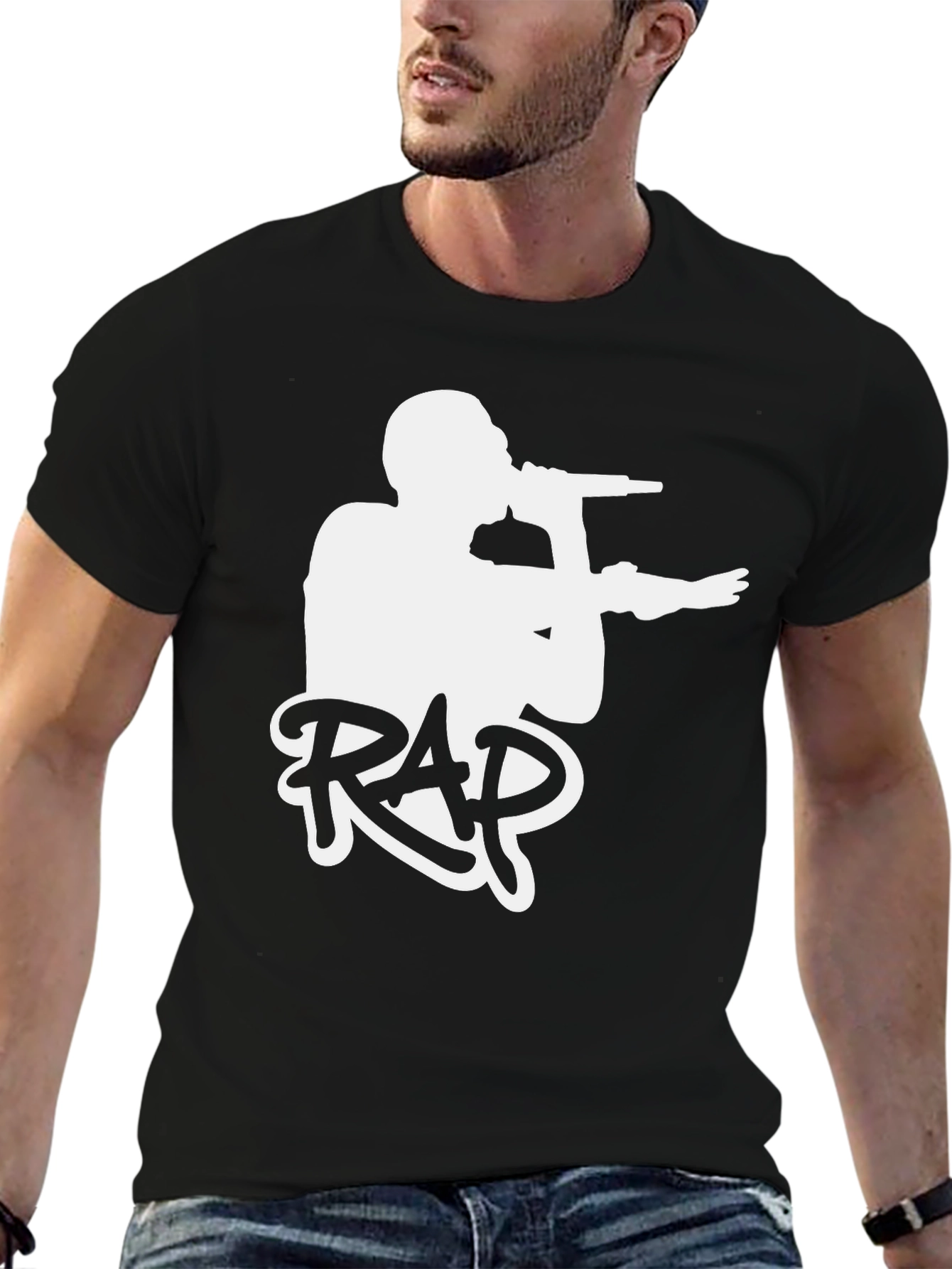 Rap Tee: Urban Style Graphic T-Shirt