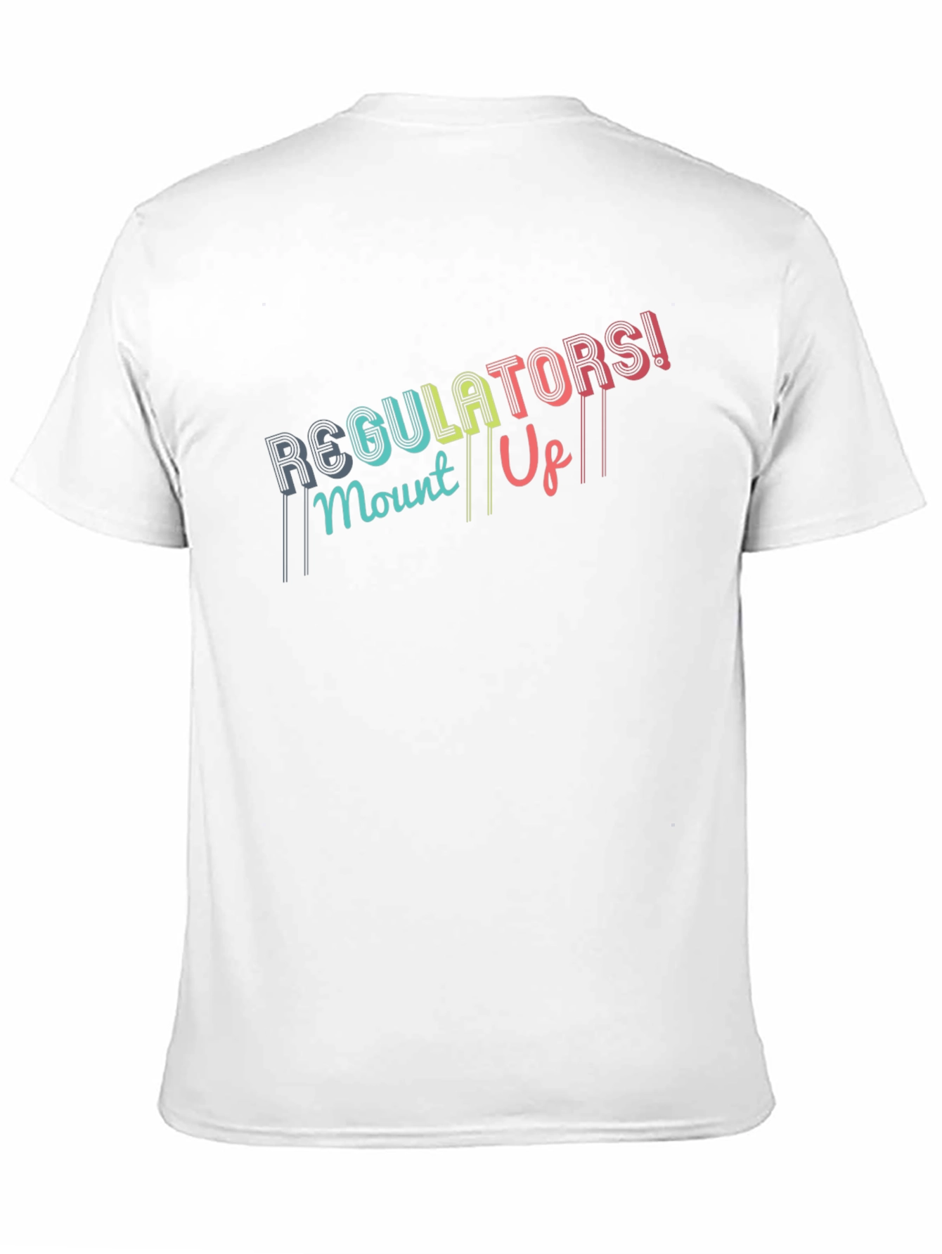 Regulators! Mount Up! Black T-Shirt
