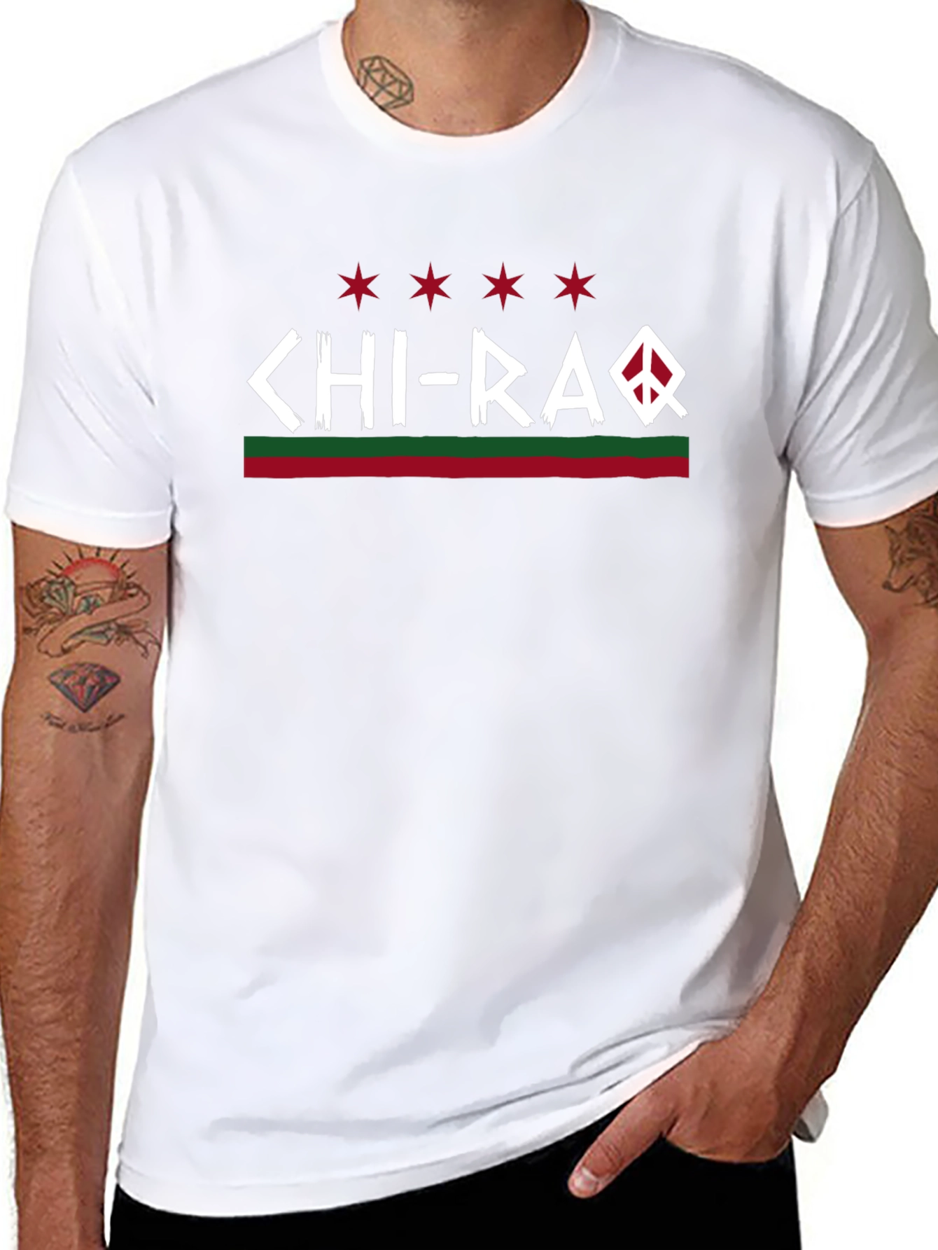 CHI-RAQ Graphic T-Shirt