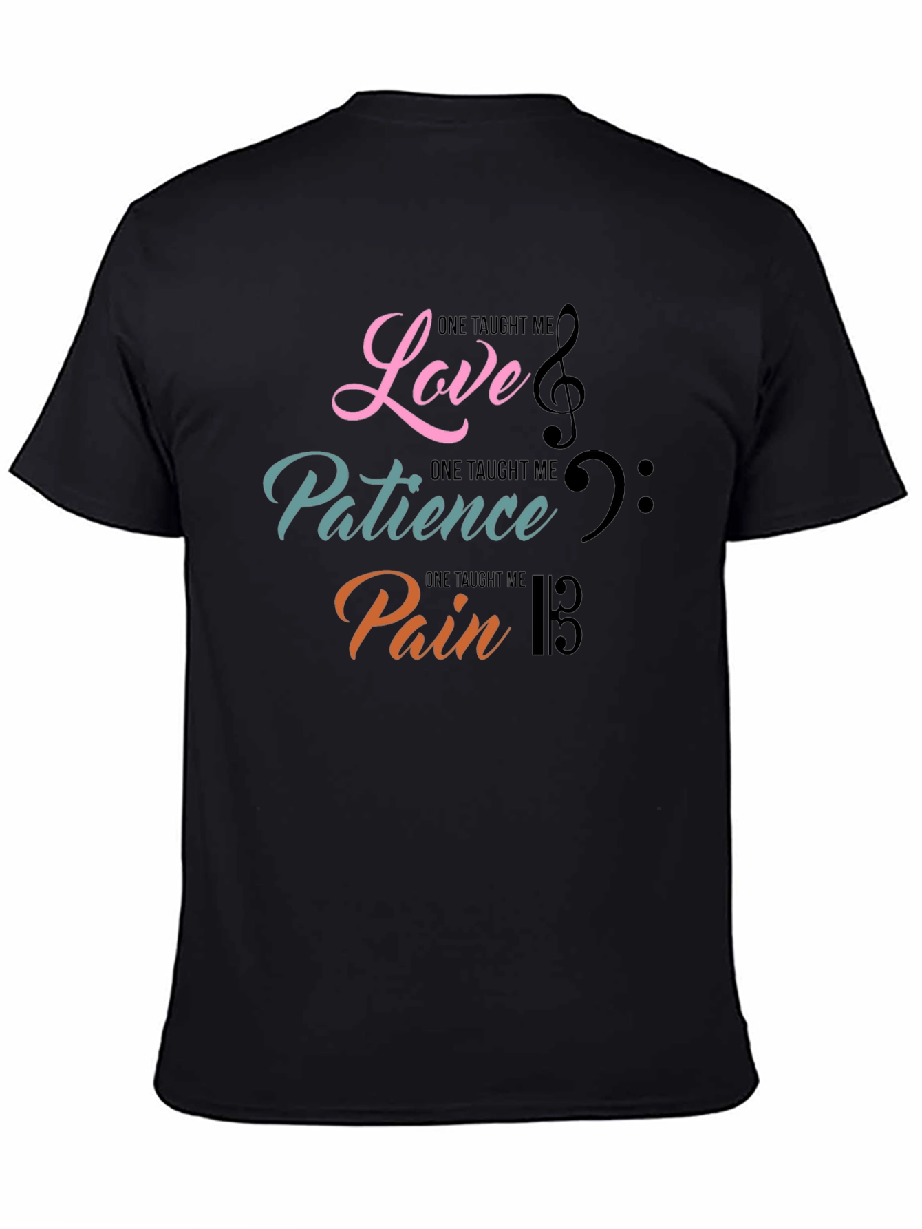 Love Patience Pain T-Shirt Music Design