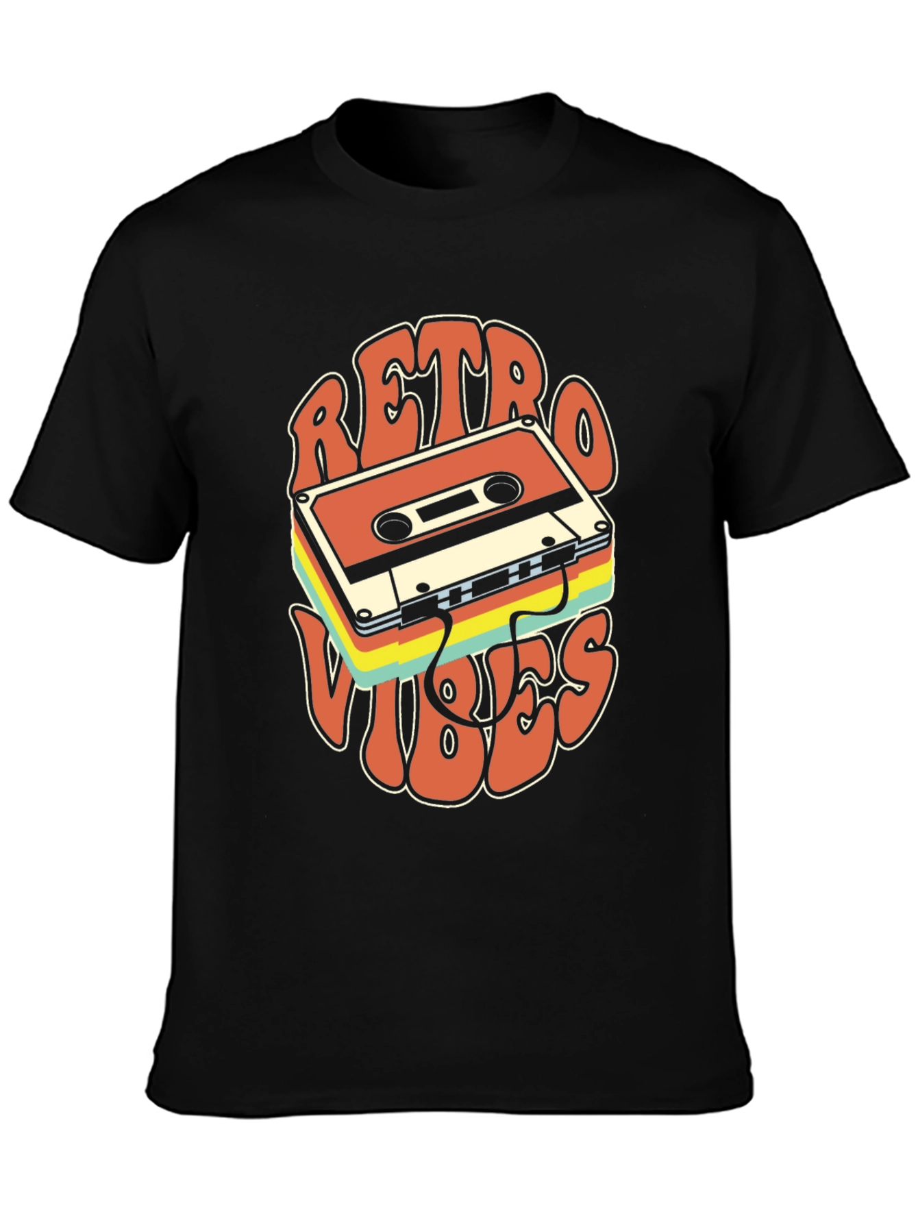 Retro Vibes Cassette T-Shirt