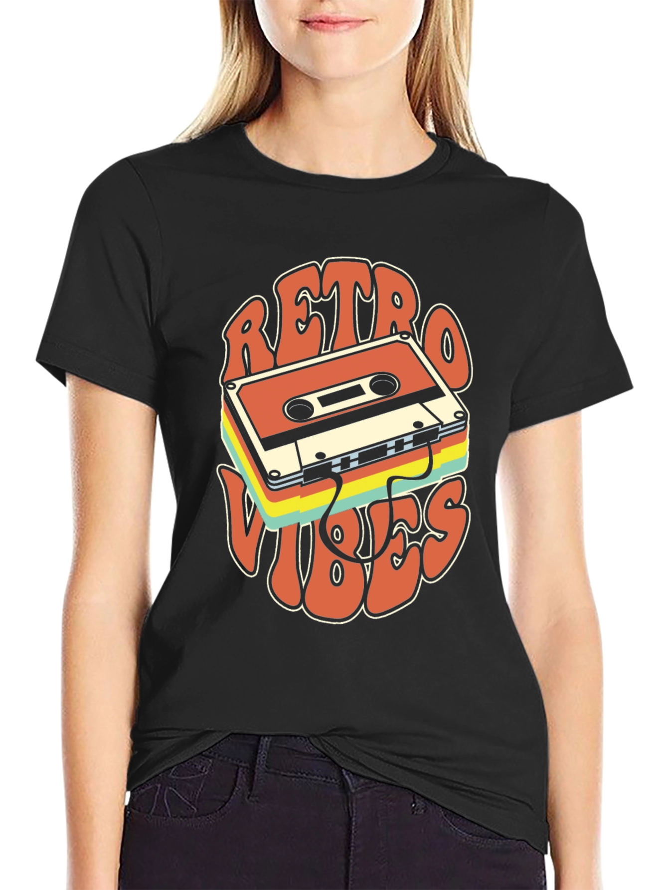 Retro Vibes Cassette T-Shirt