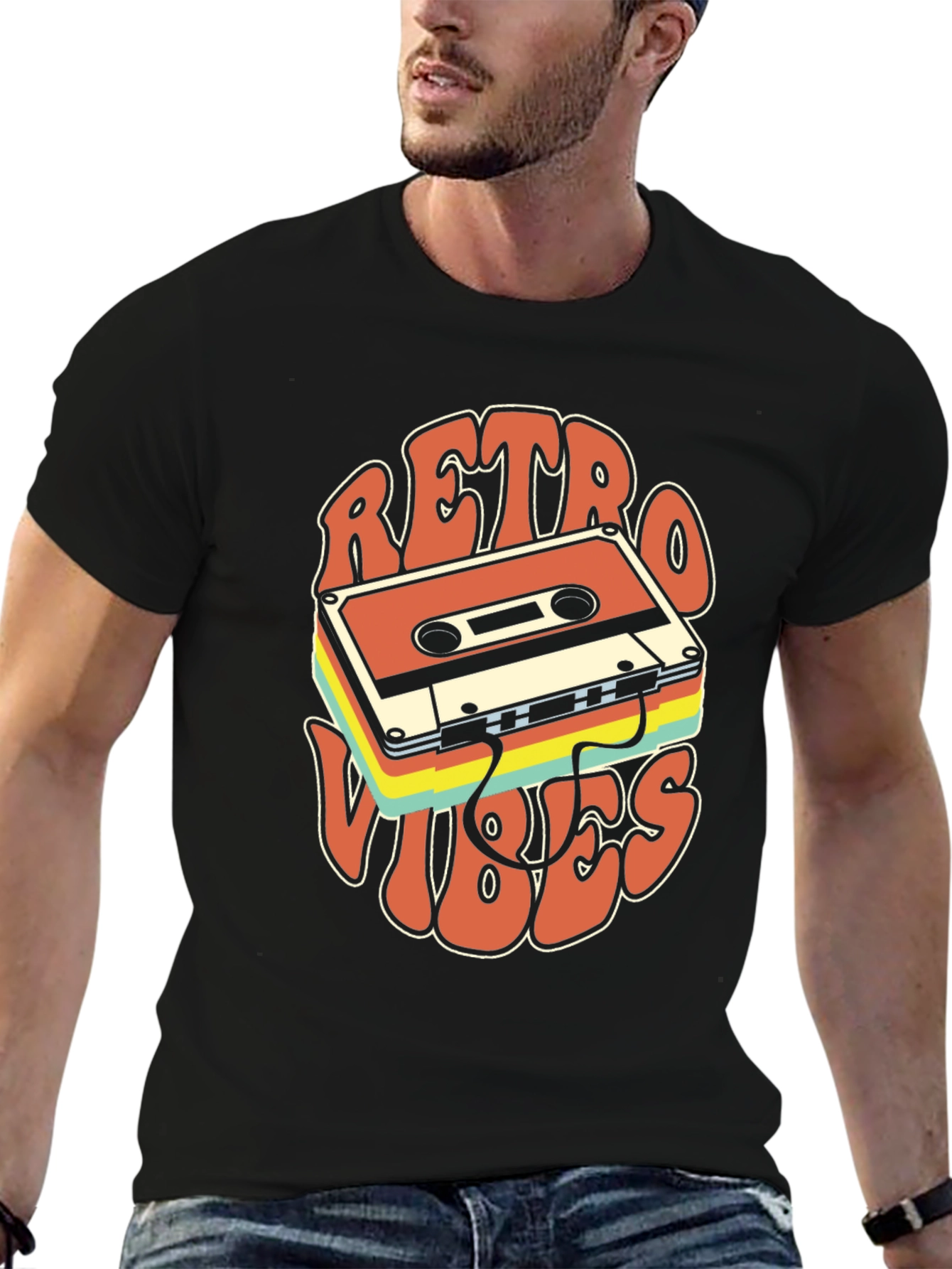 Retro Vibes Cassette T-Shirt