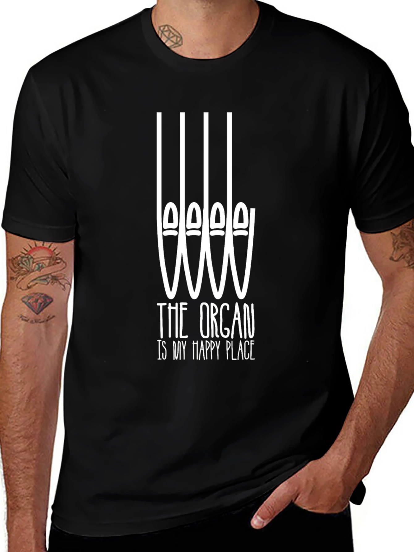 Organ is my Happy Place T-Shirt