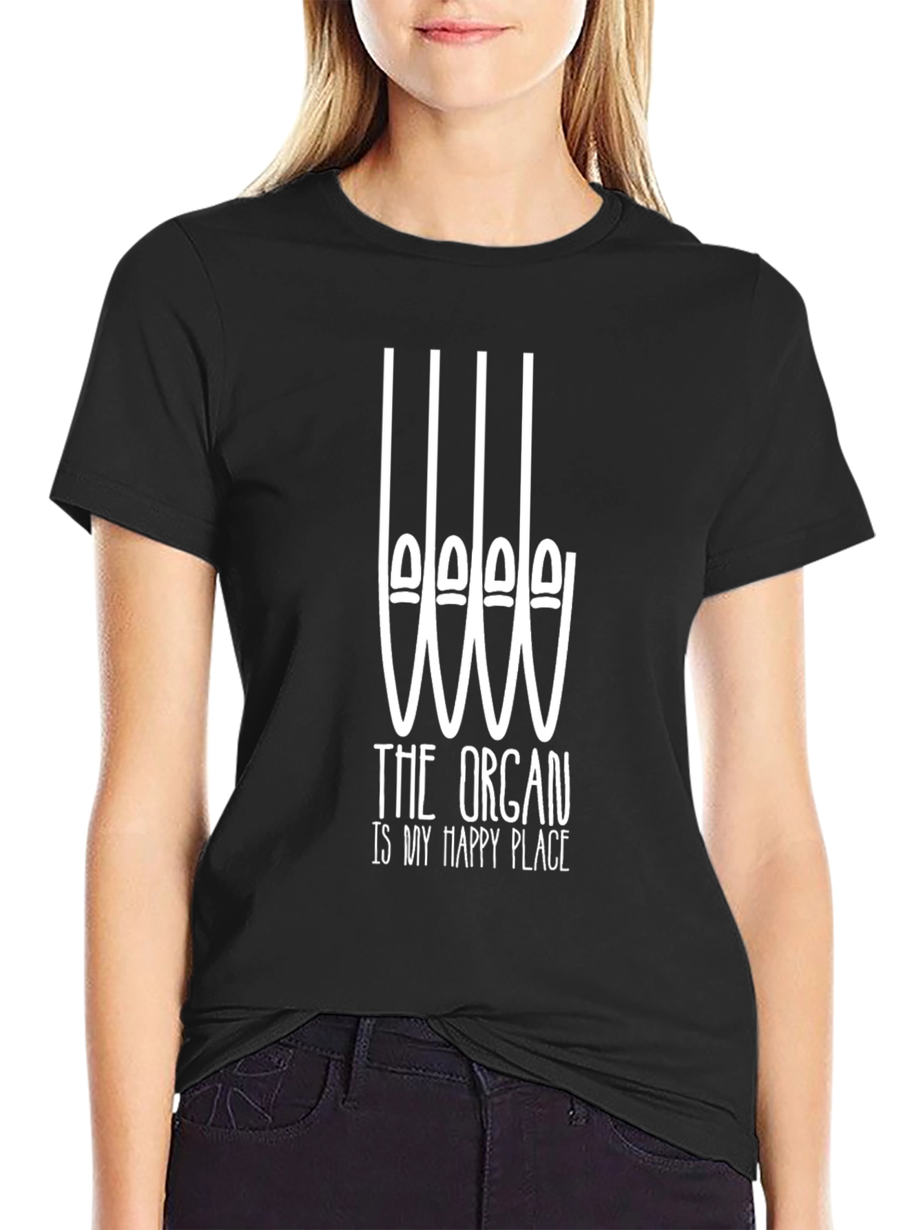Organ is my Happy Place T-Shirt