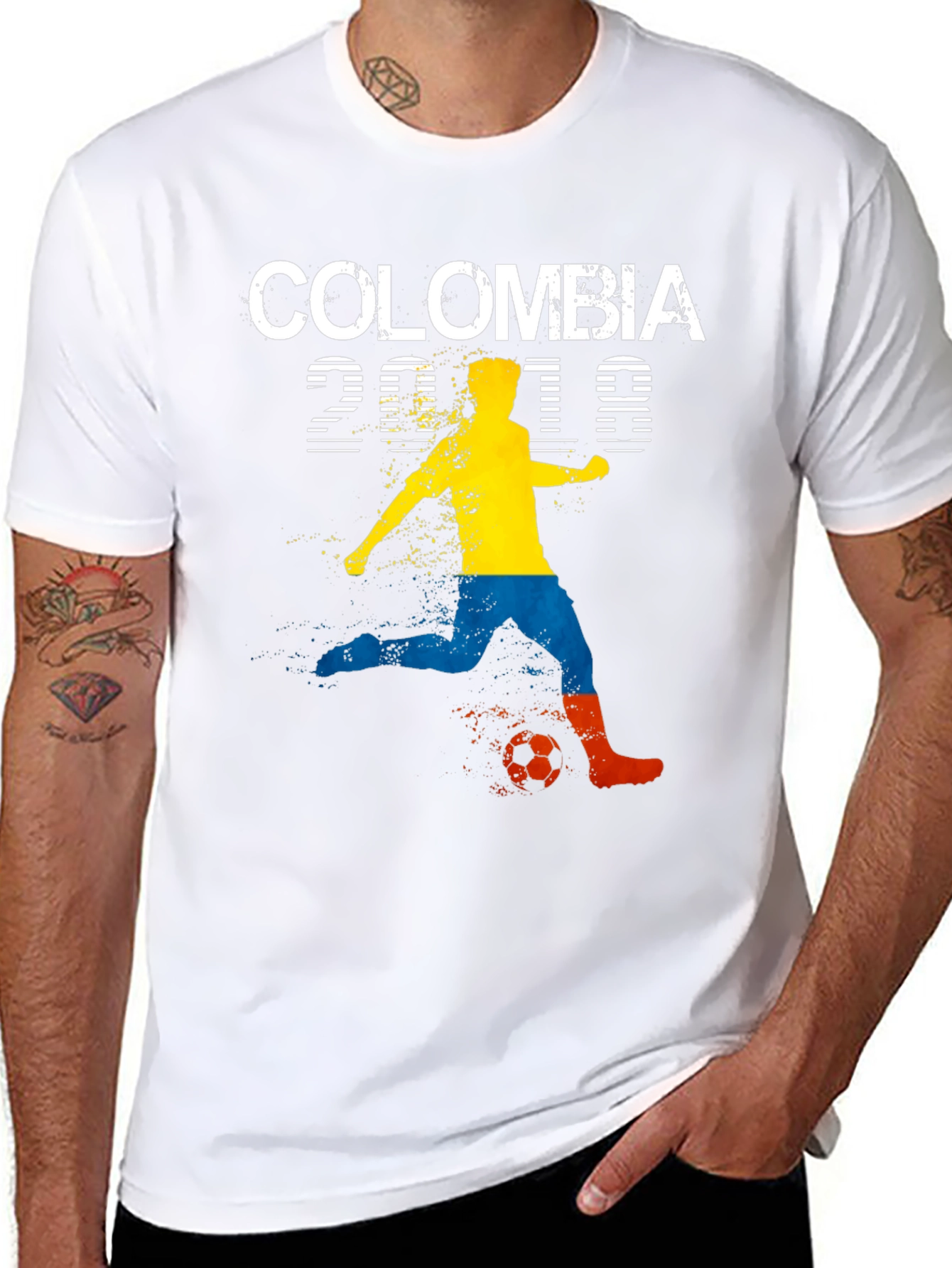 Colombia 2018 Soccer Fan T-Shirt