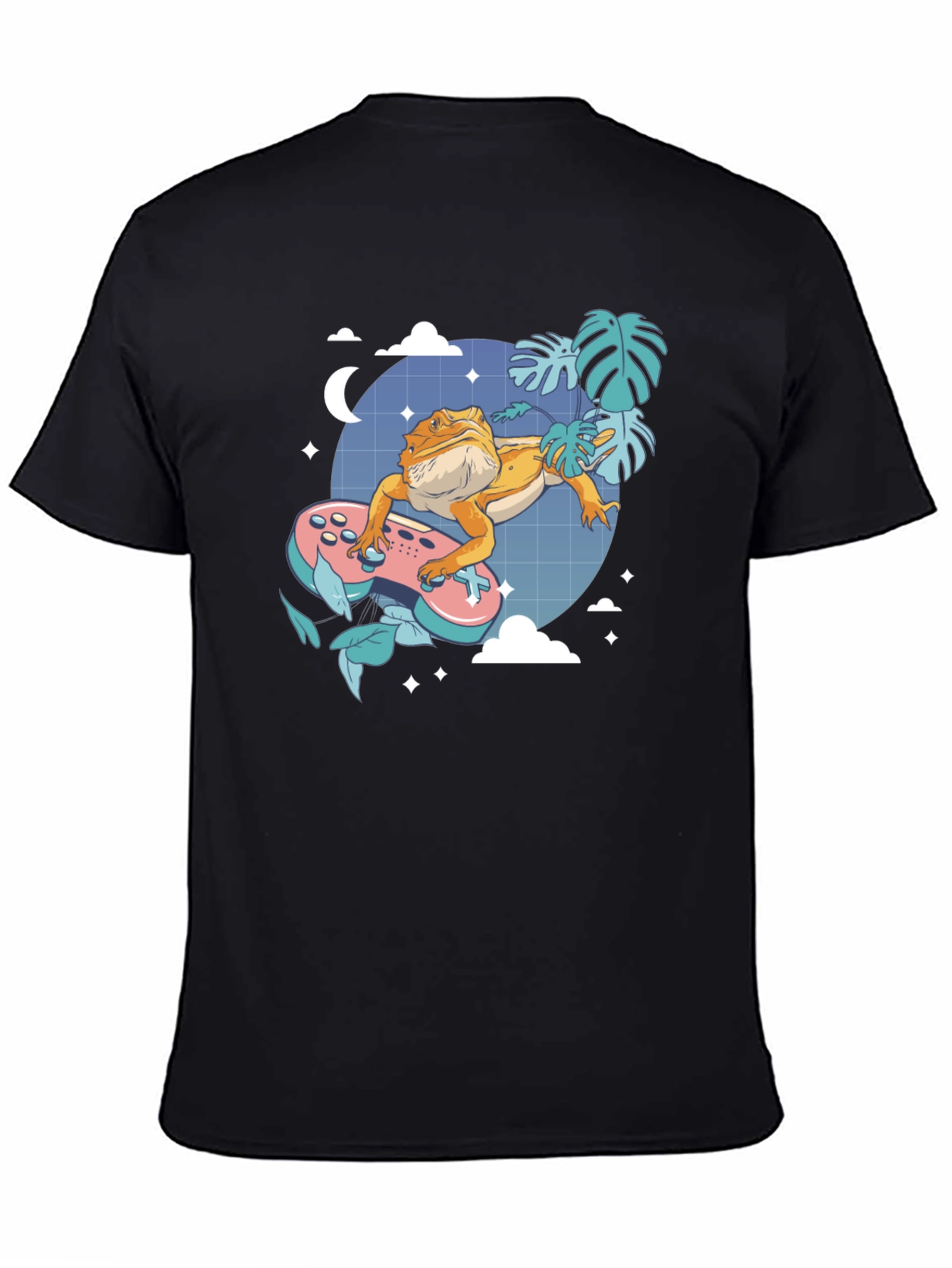 Gamer Lizard Graphic Tee - Cool Comfort Fit