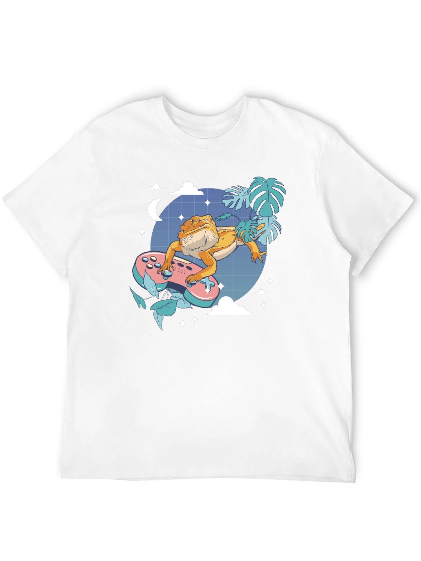 Gamer Lizard Graphic Tee - Cool Comfort Fit