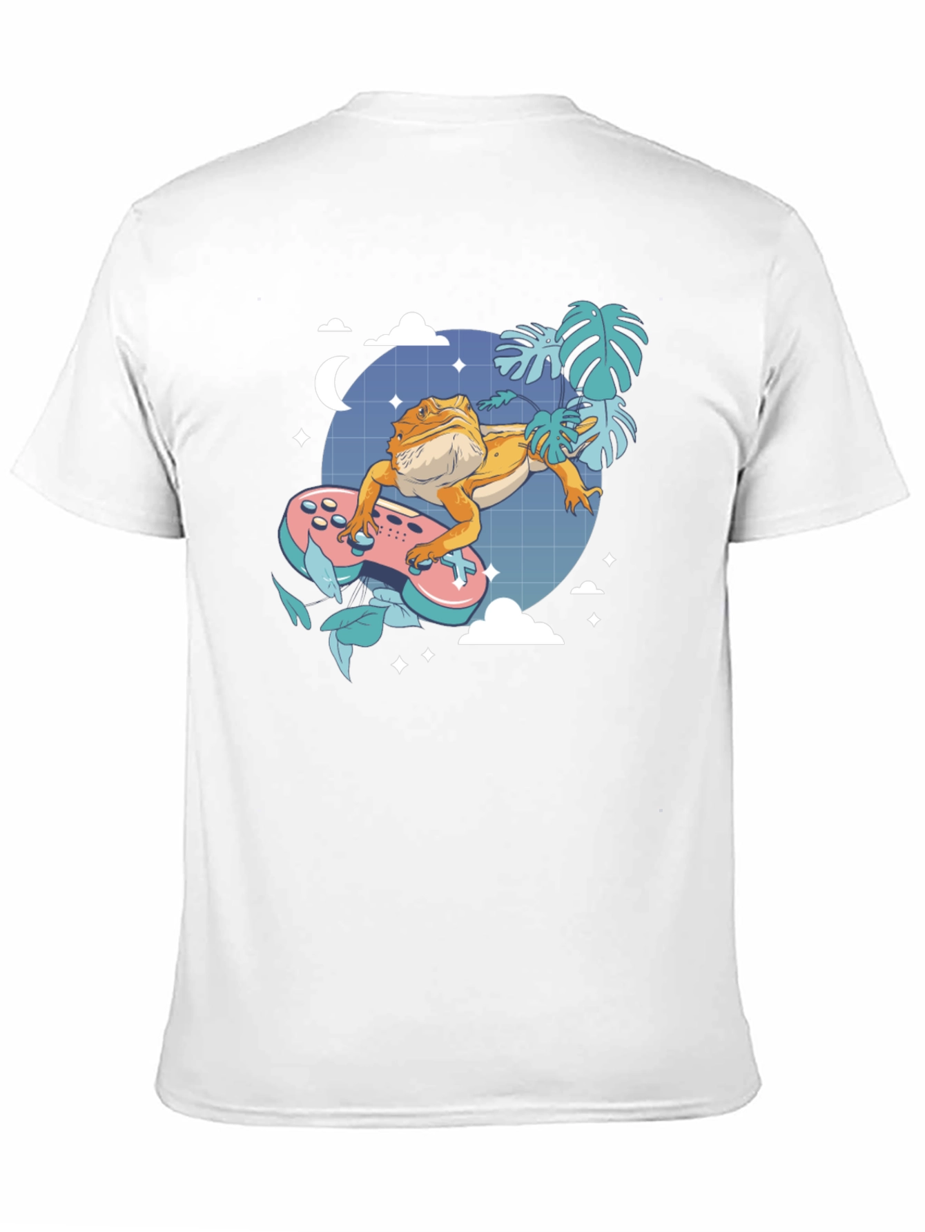 Gamer Lizard Graphic Tee - Cool Comfort Fit