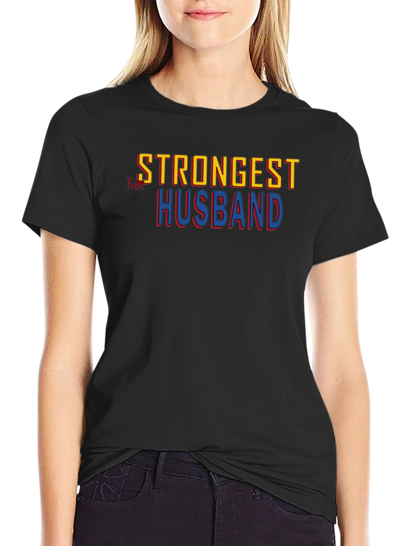 Strongest Husband Graphic T-Shirt