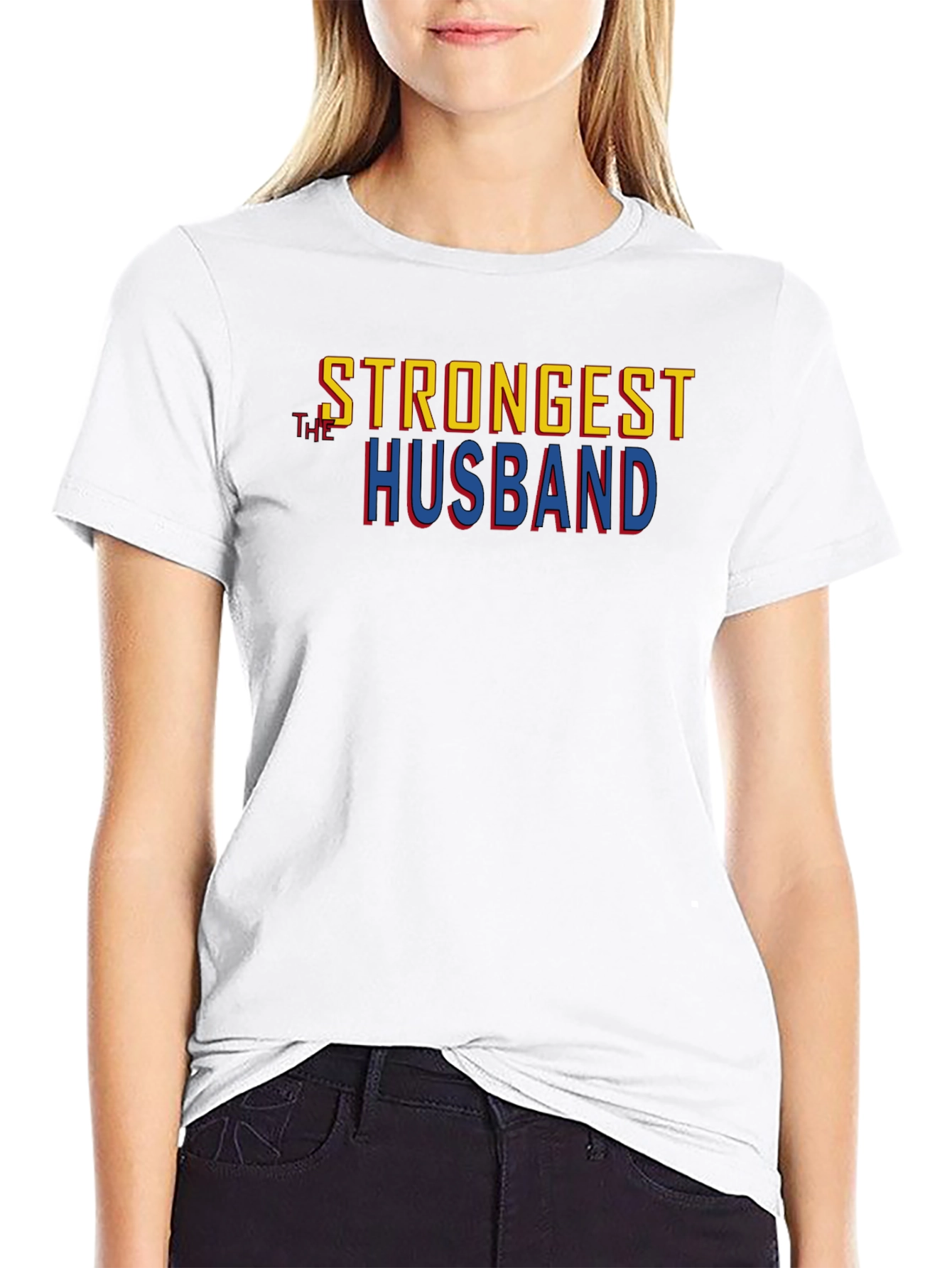 Strongest Husband Graphic T-Shirt