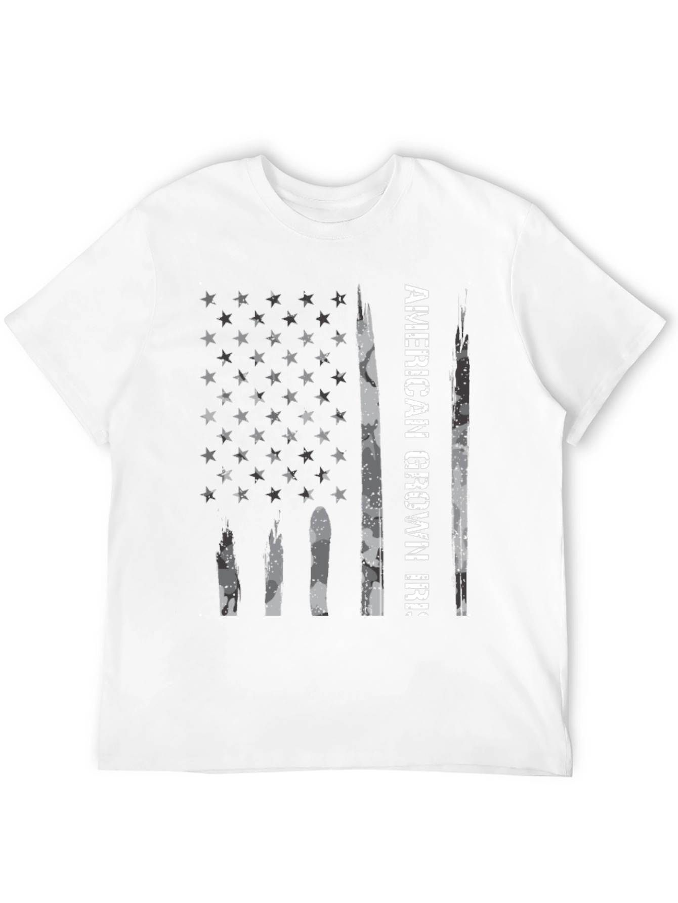 American Grown IRS Flag Graphic Tee