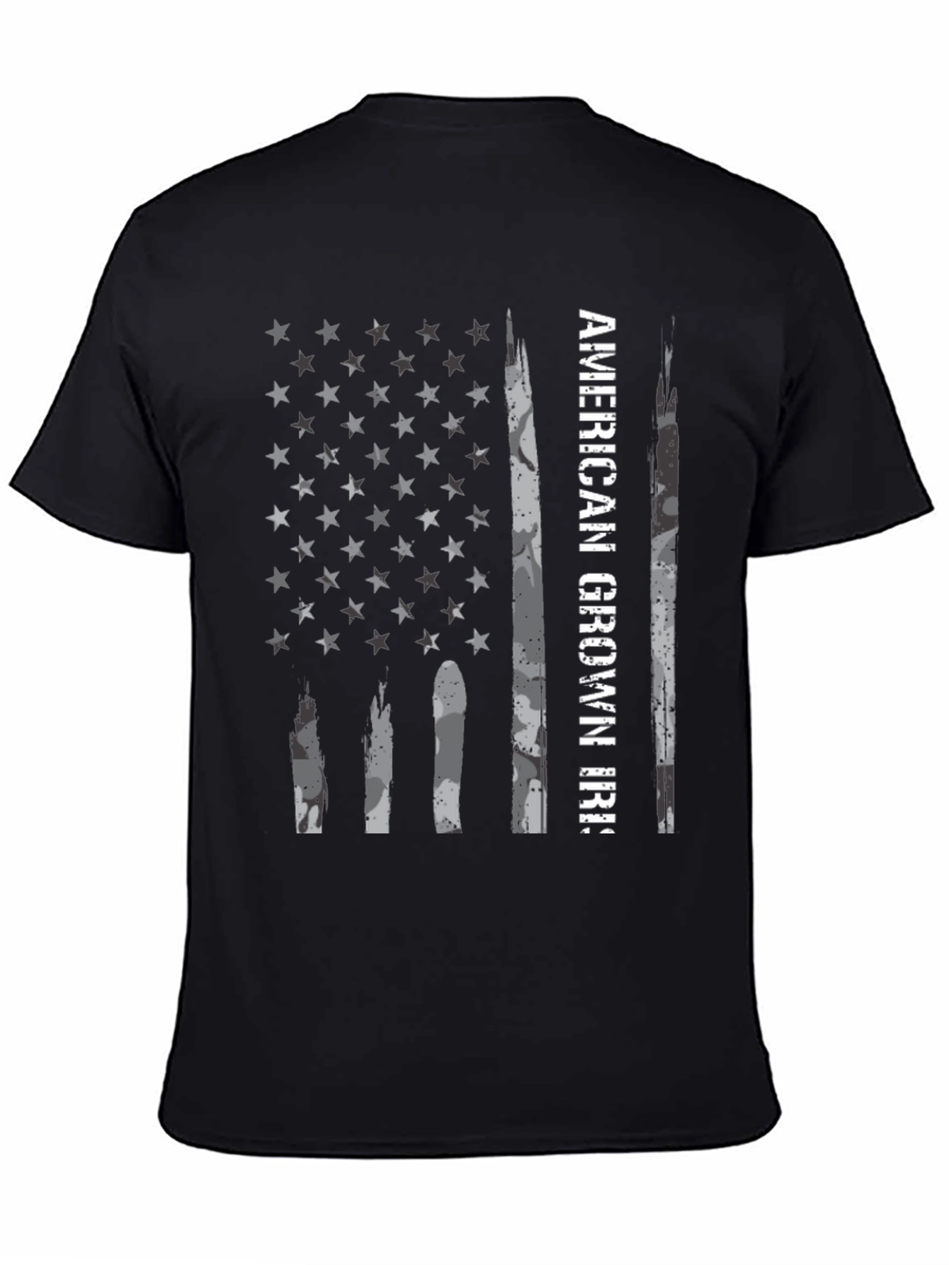 American Grown IRS Flag Graphic Tee